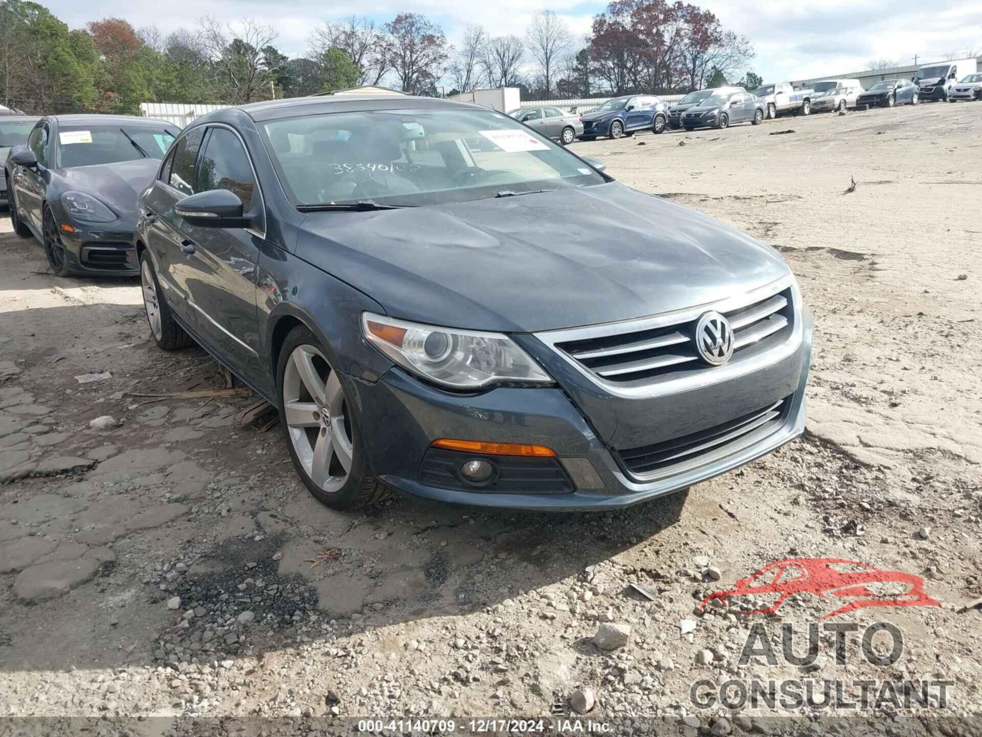 VOLKSWAGEN CC 2012 - WVWHN7AN4CE533516