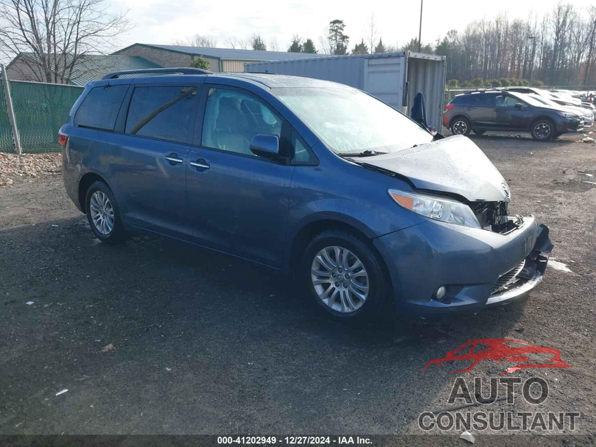 TOYOTA SIENNA 2017 - 5TDYZ3DCXHS774960