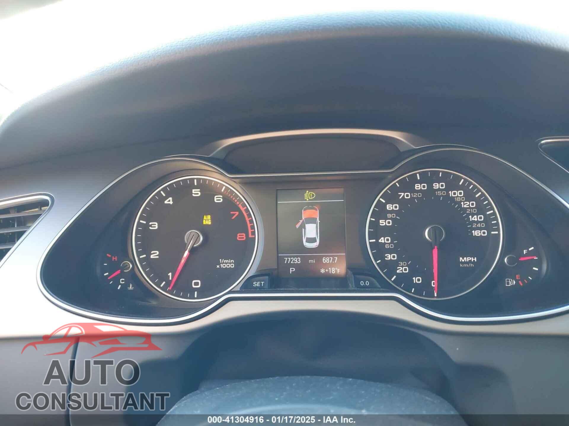 AUDI A4 2013 - WAUFFAFL1DN044983