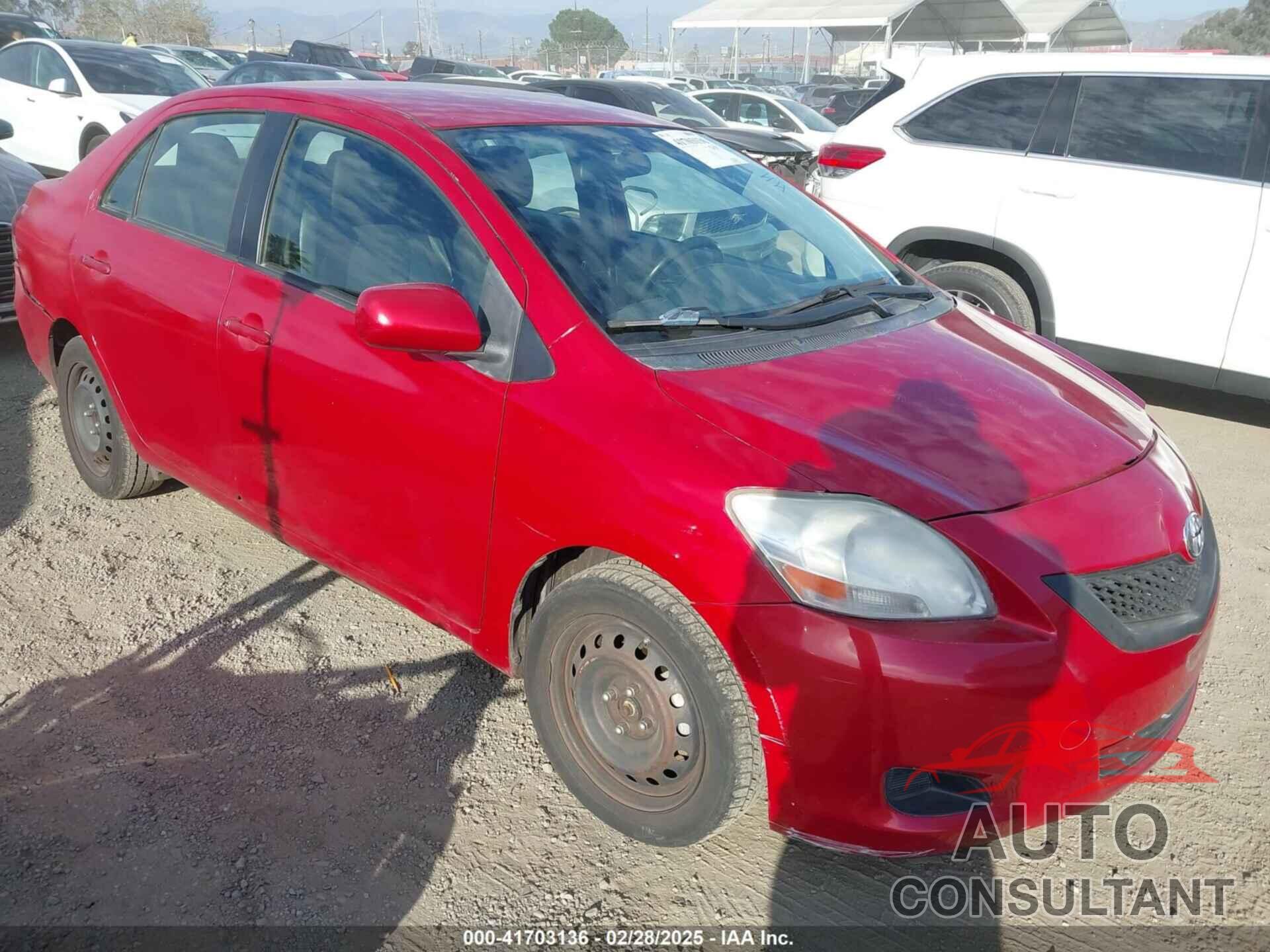 TOYOTA YARIS 2012 - JTDBT4K37C1421677