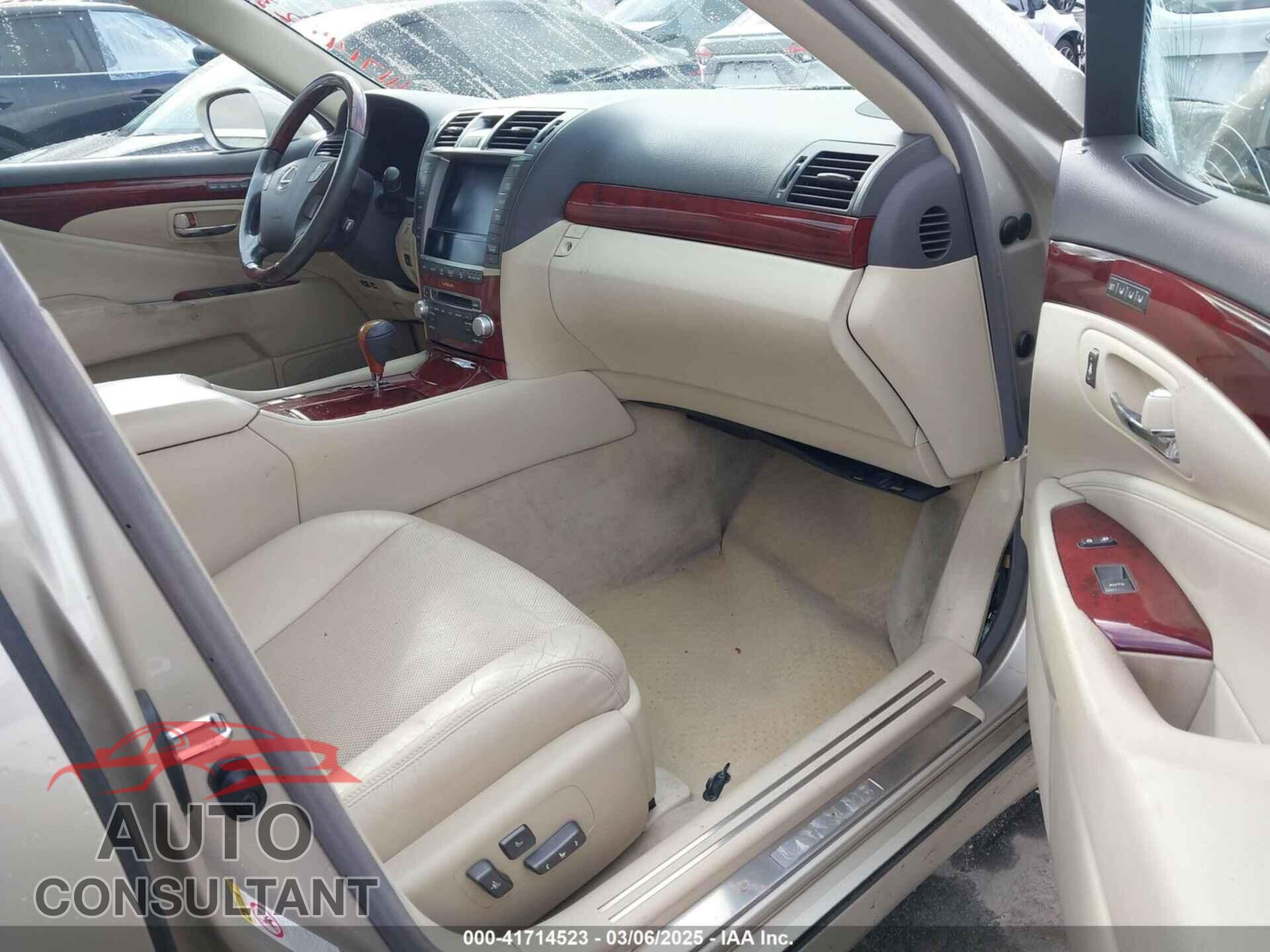 LEXUS LS 460 2012 - JTHBL5EFXC5110621