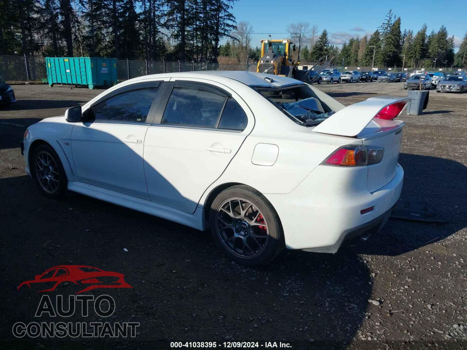 MITSUBISHI LANCER EVOLUTION 2012 - JA32W5FV3CU022626
