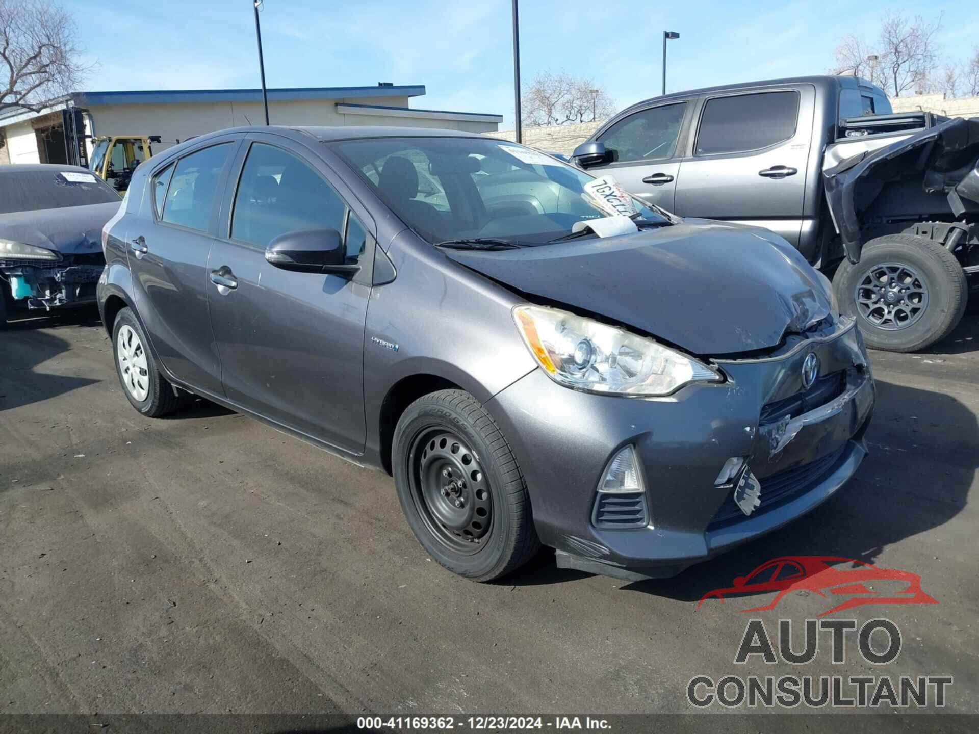 TOYOTA PRIUS C 2014 - JTDKDTB38E1076279