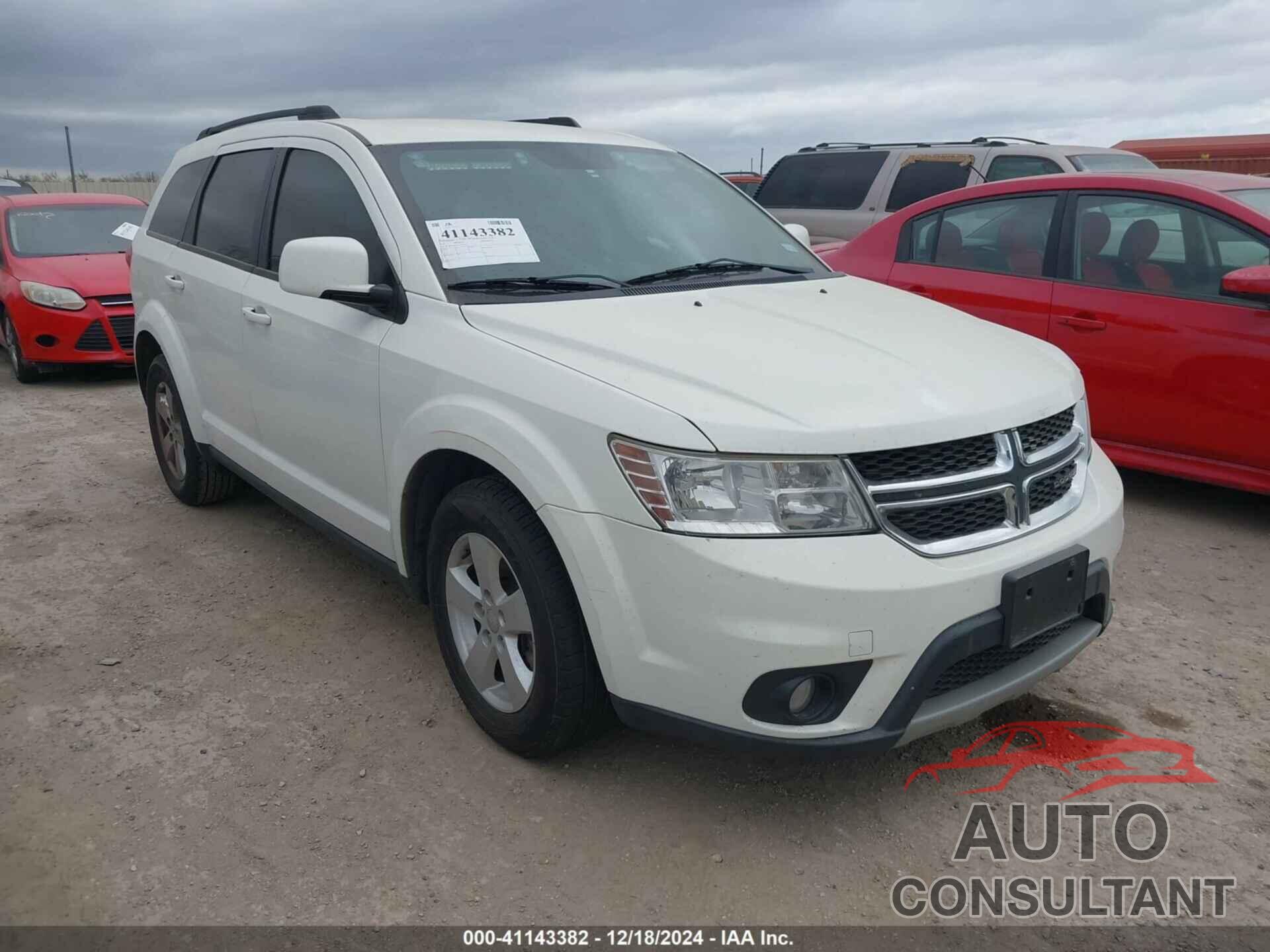 DODGE JOURNEY 2012 - 3C4PDCBG5CT357972