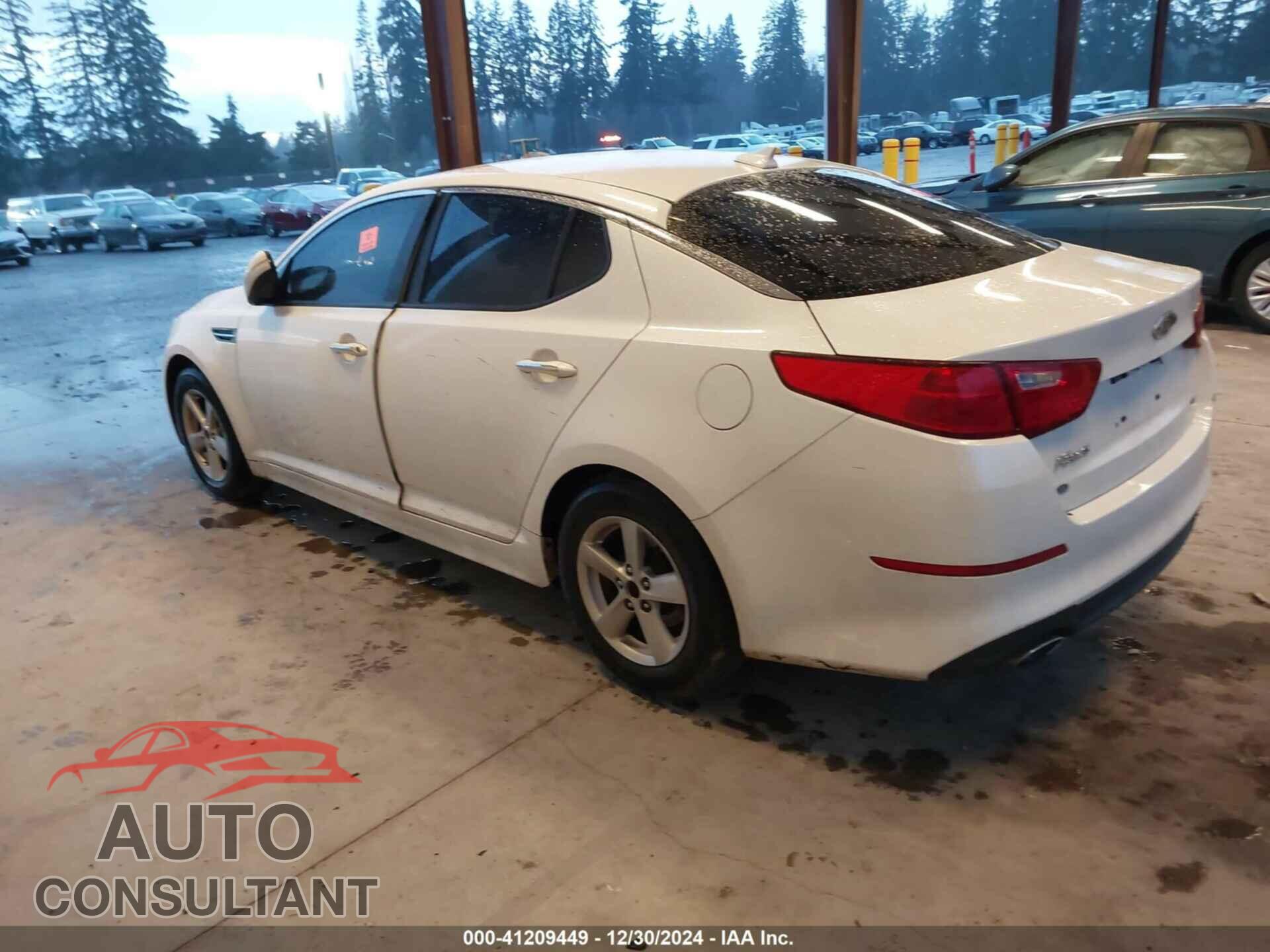 KIA OPTIMA 2015 - KNAGM4A71F5622475