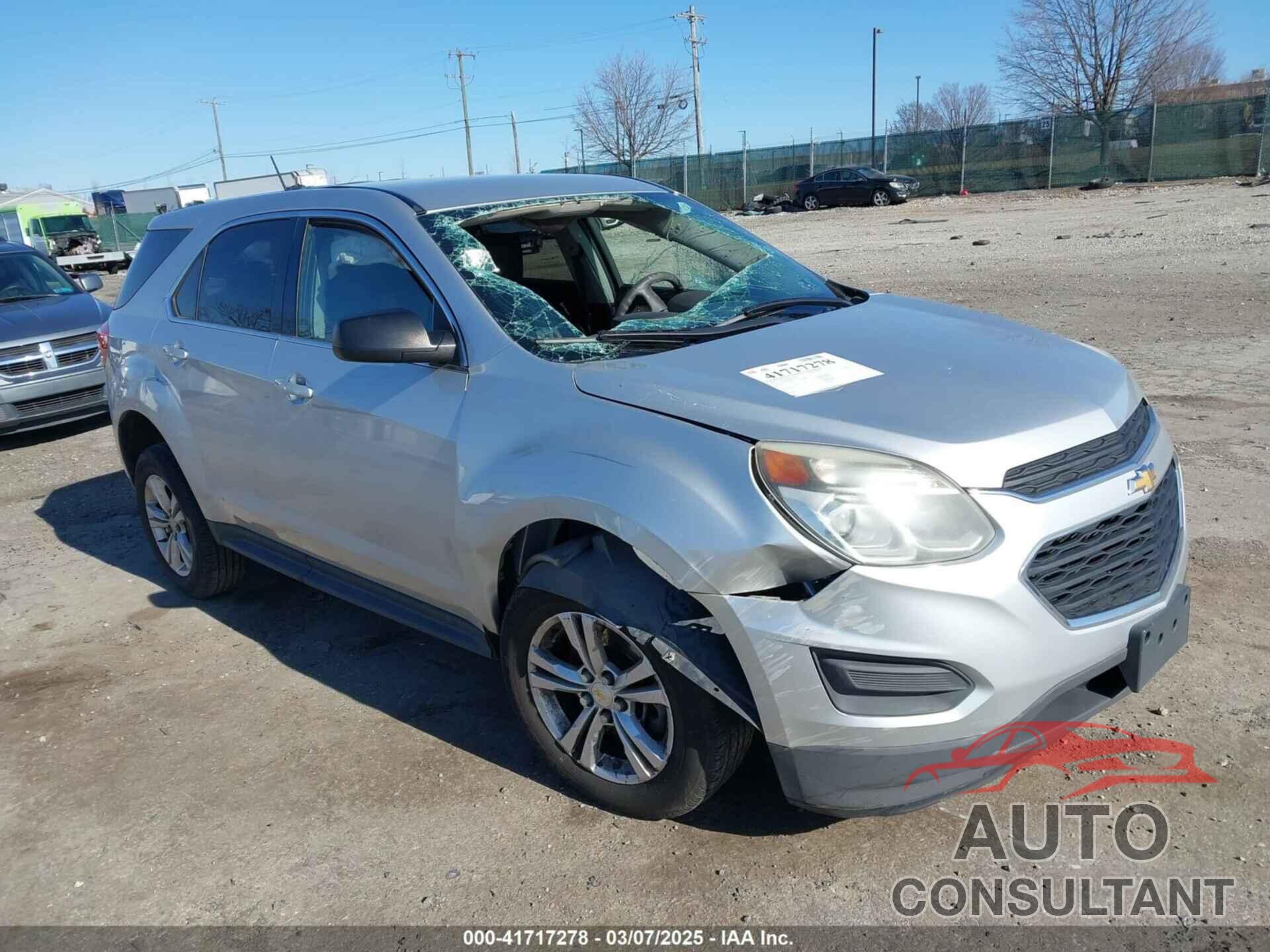 CHEVROLET EQUINOX 2017 - 2GNALBEK8H1544612