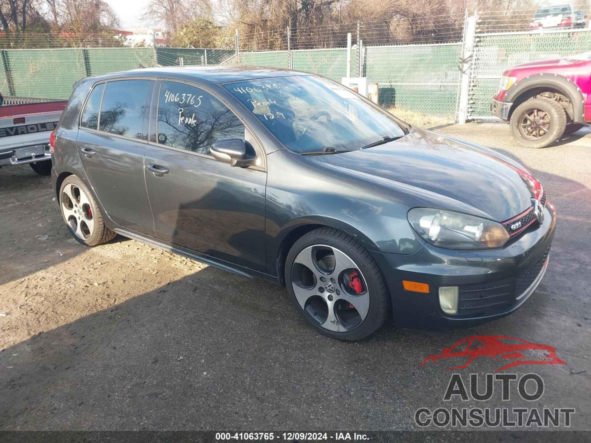 VOLKSWAGEN GTI 2011 - WVWHV7AJ8BW017326