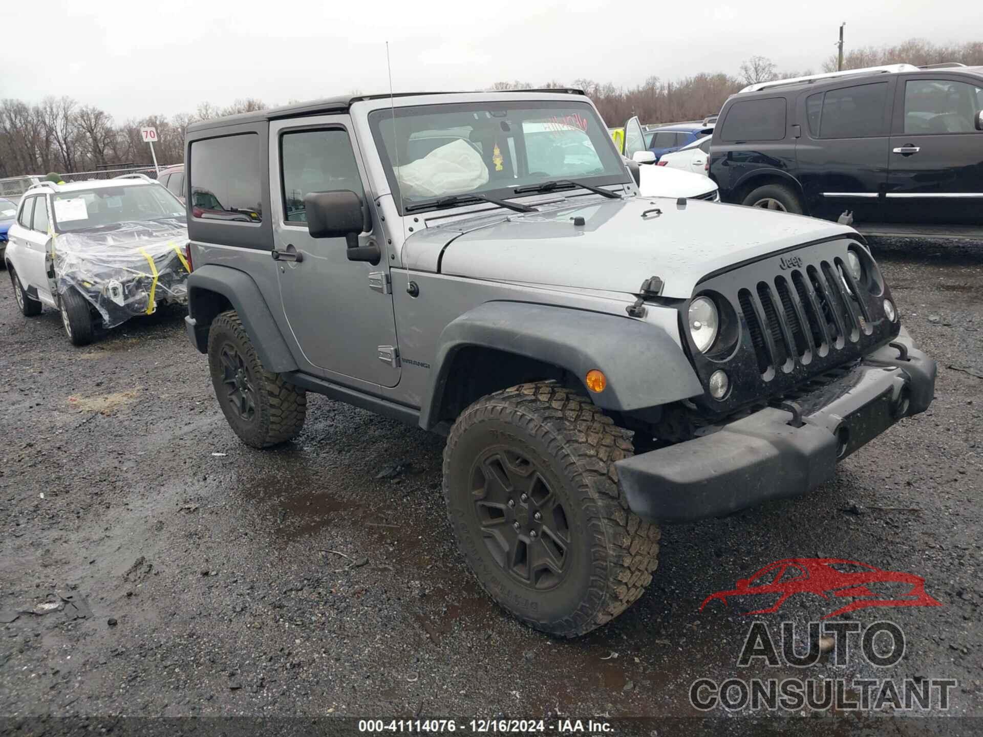 JEEP WRANGLER 2017 - 1C4AJWAG1HL657075