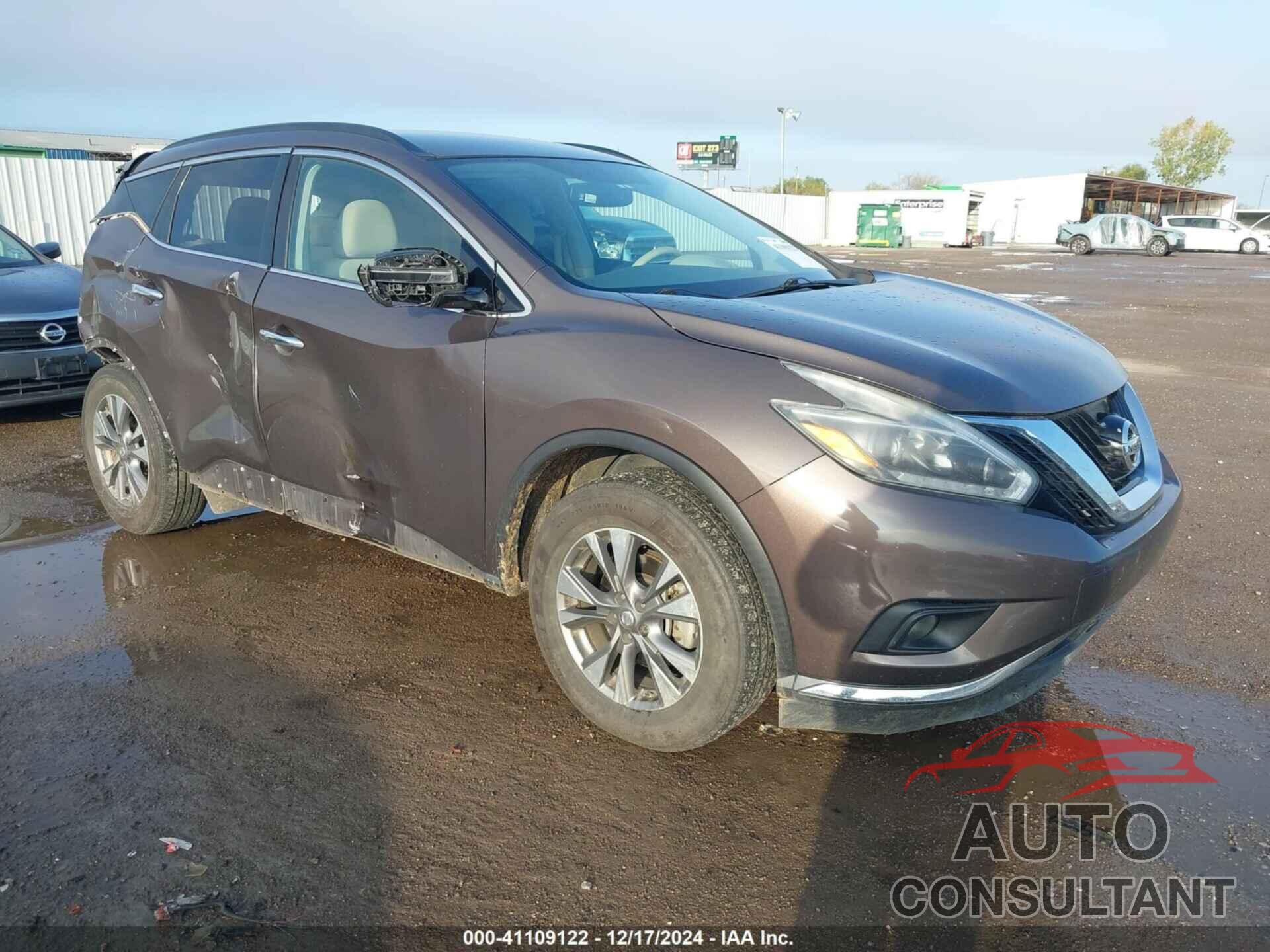 NISSAN MURANO 2018 - 5N1AZ2MH9JN146919
