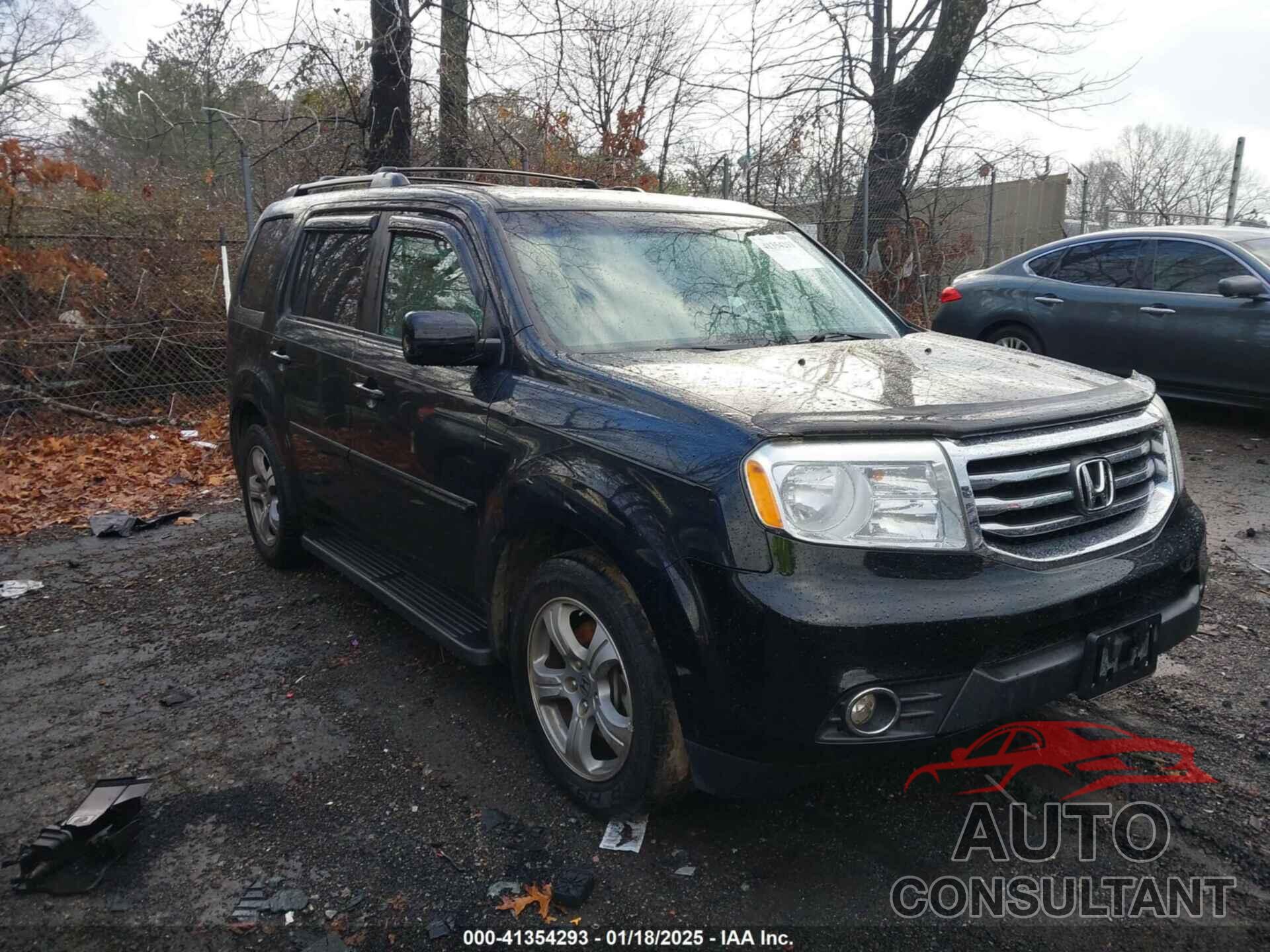 HONDA PILOT 2012 - 5FNYF3H47CB030967