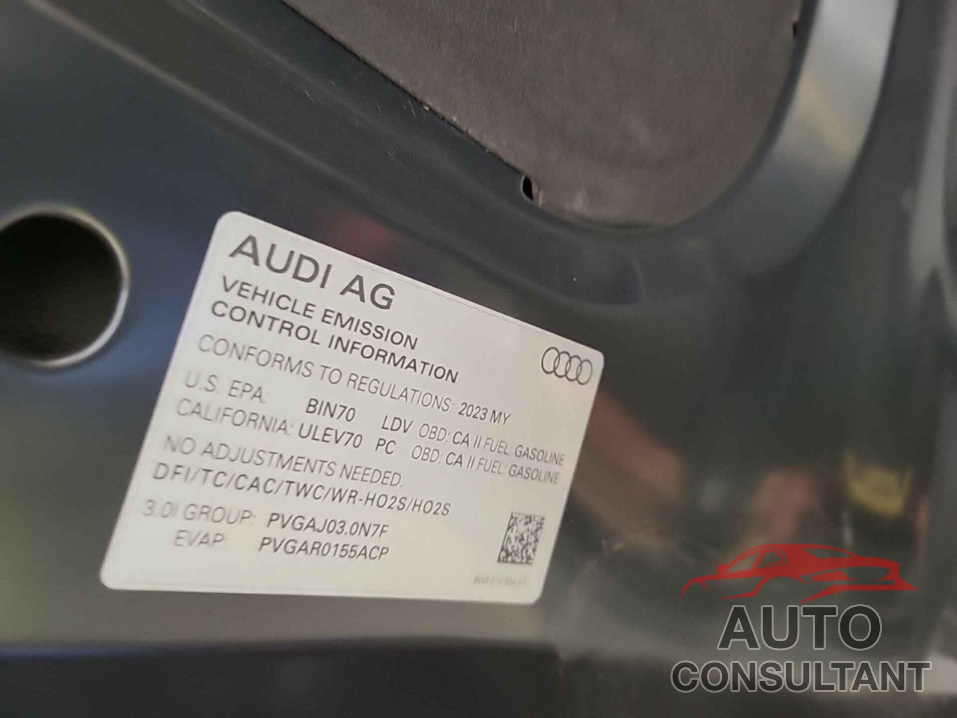 AUDI S4 2023 - WAUB4AF48PA009978