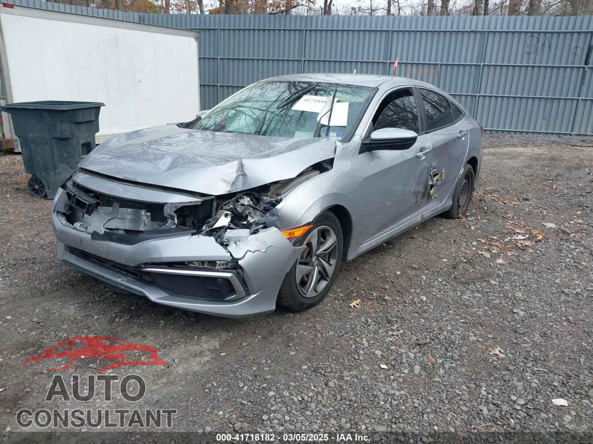 HONDA CIVIC 2019 - 2HGFC2F69KH509268