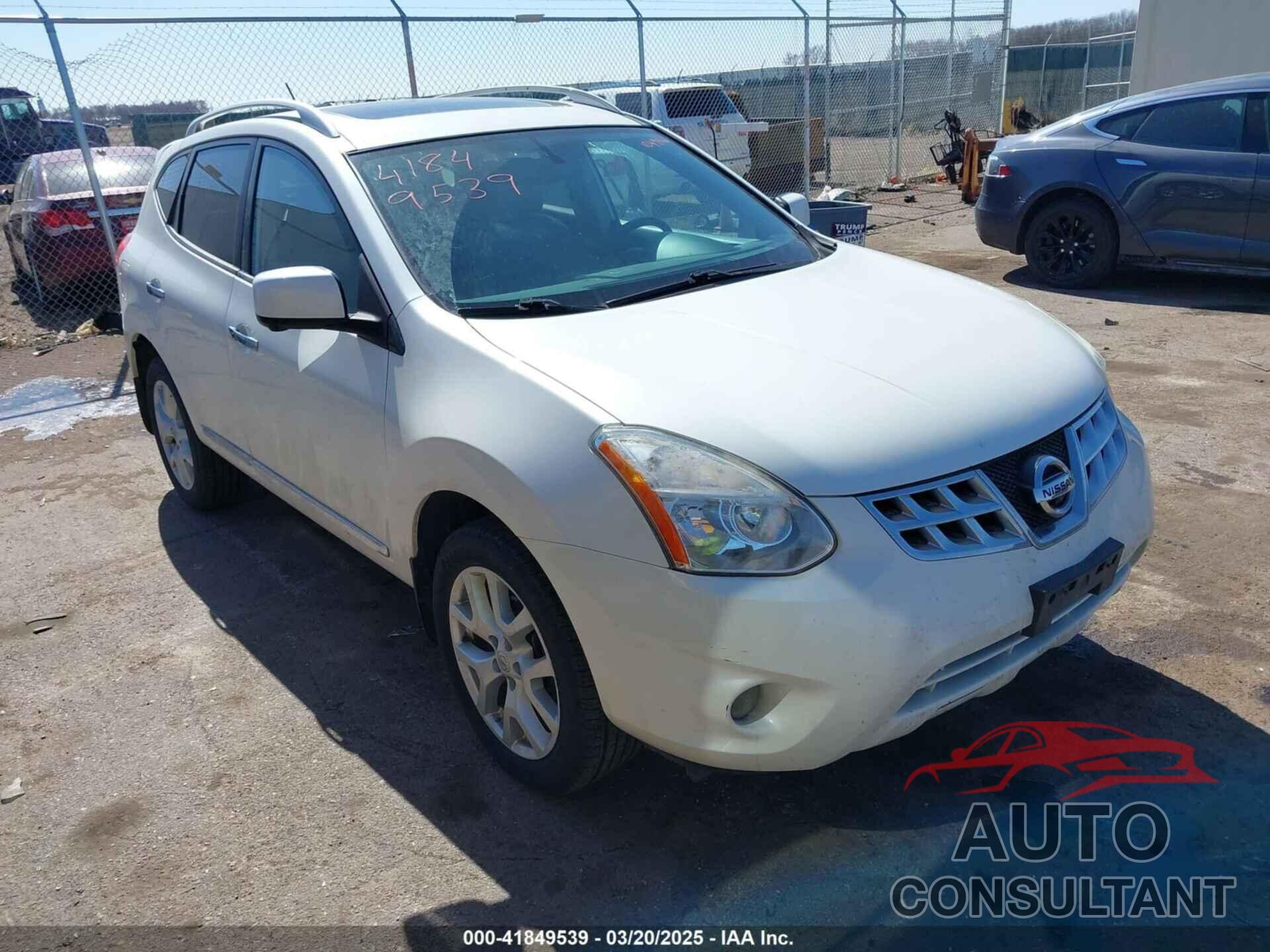 NISSAN ROGUE 2012 - JN8AS5MV8CW391535