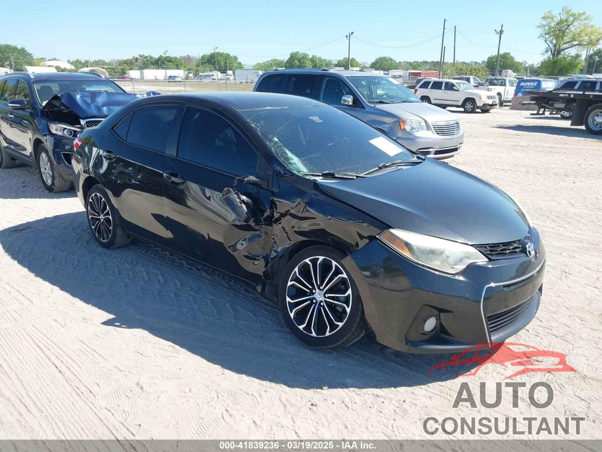 TOYOTA COROLLA 2016 - 2T1BURHE4GC609920