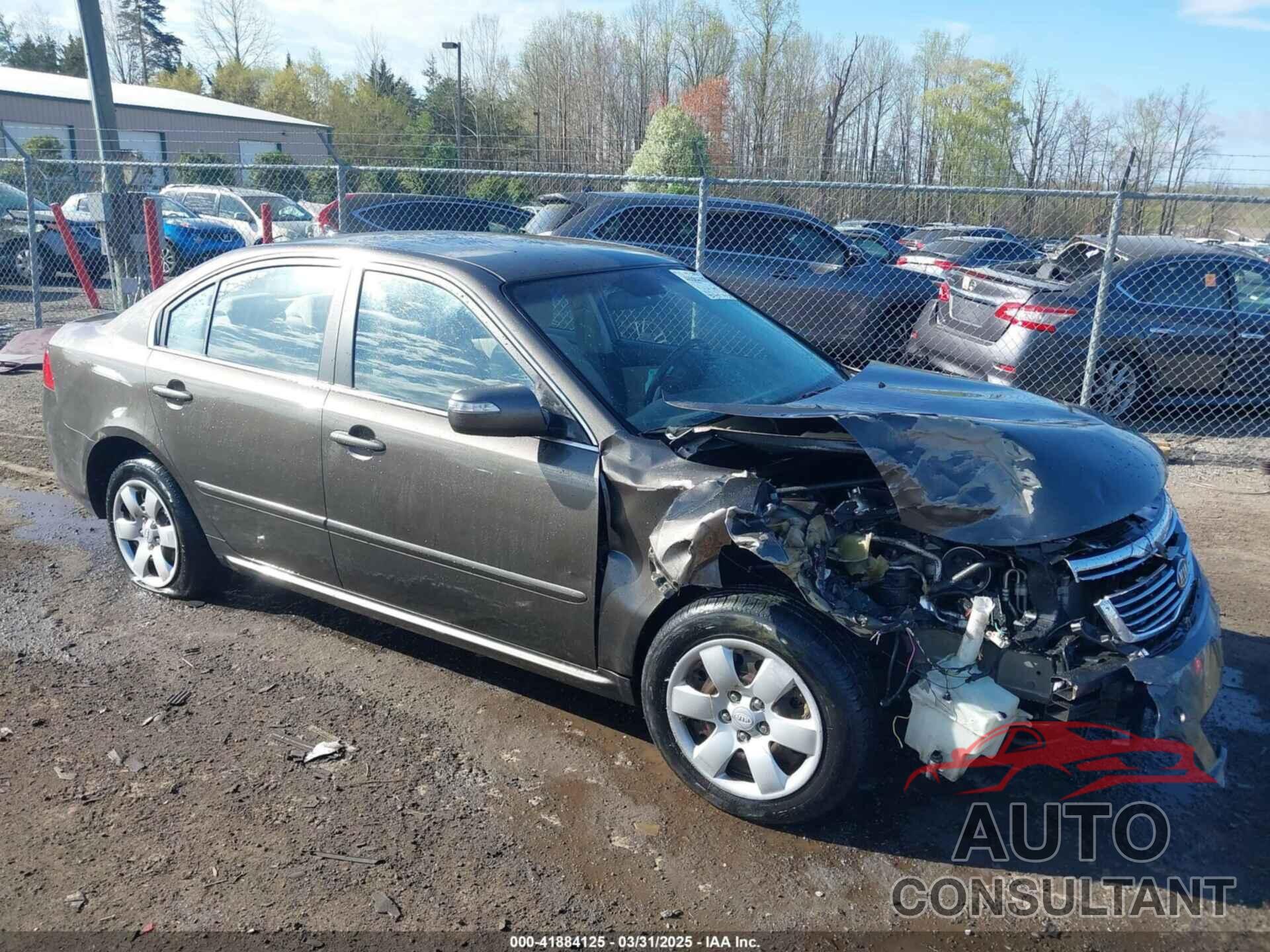 KIA OPTIMA 2009 - KNAGE228695302842