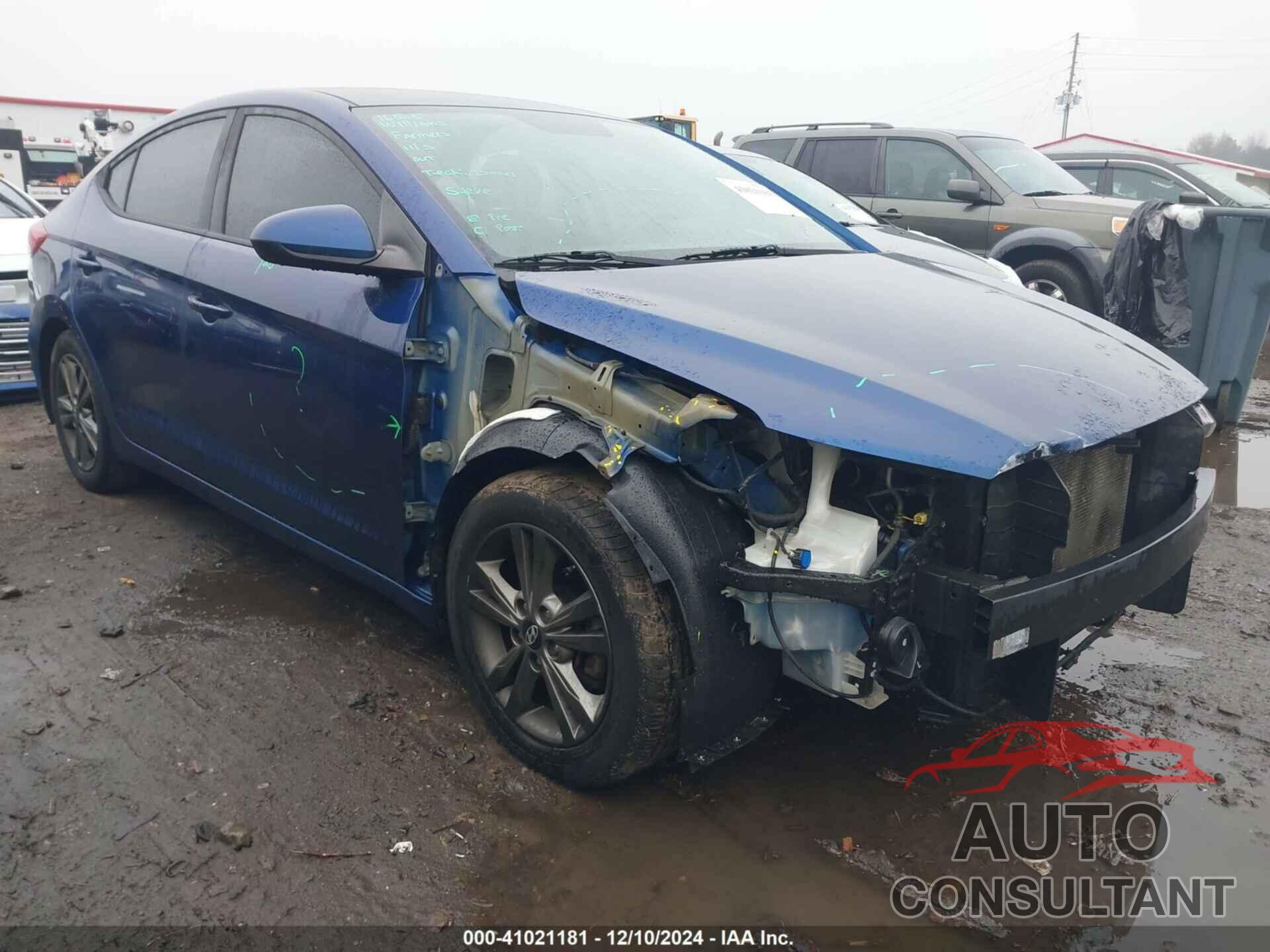 HYUNDAI ELANTRA 2017 - 5NPD84LF5HH075390