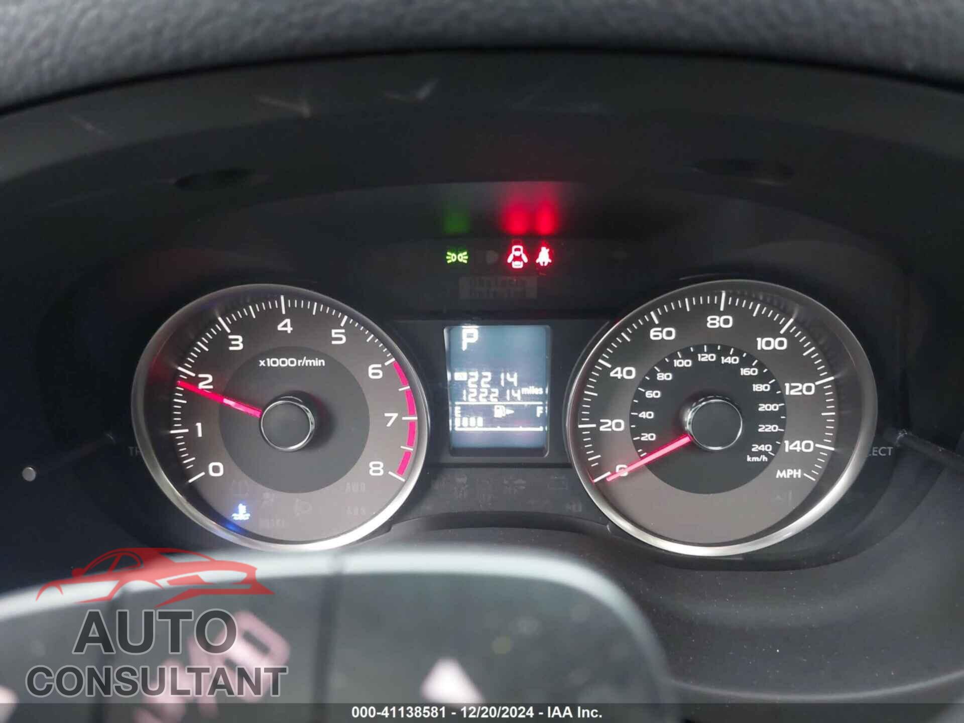 SUBARU FORESTER 2015 - JF2SJAFC8FH516342