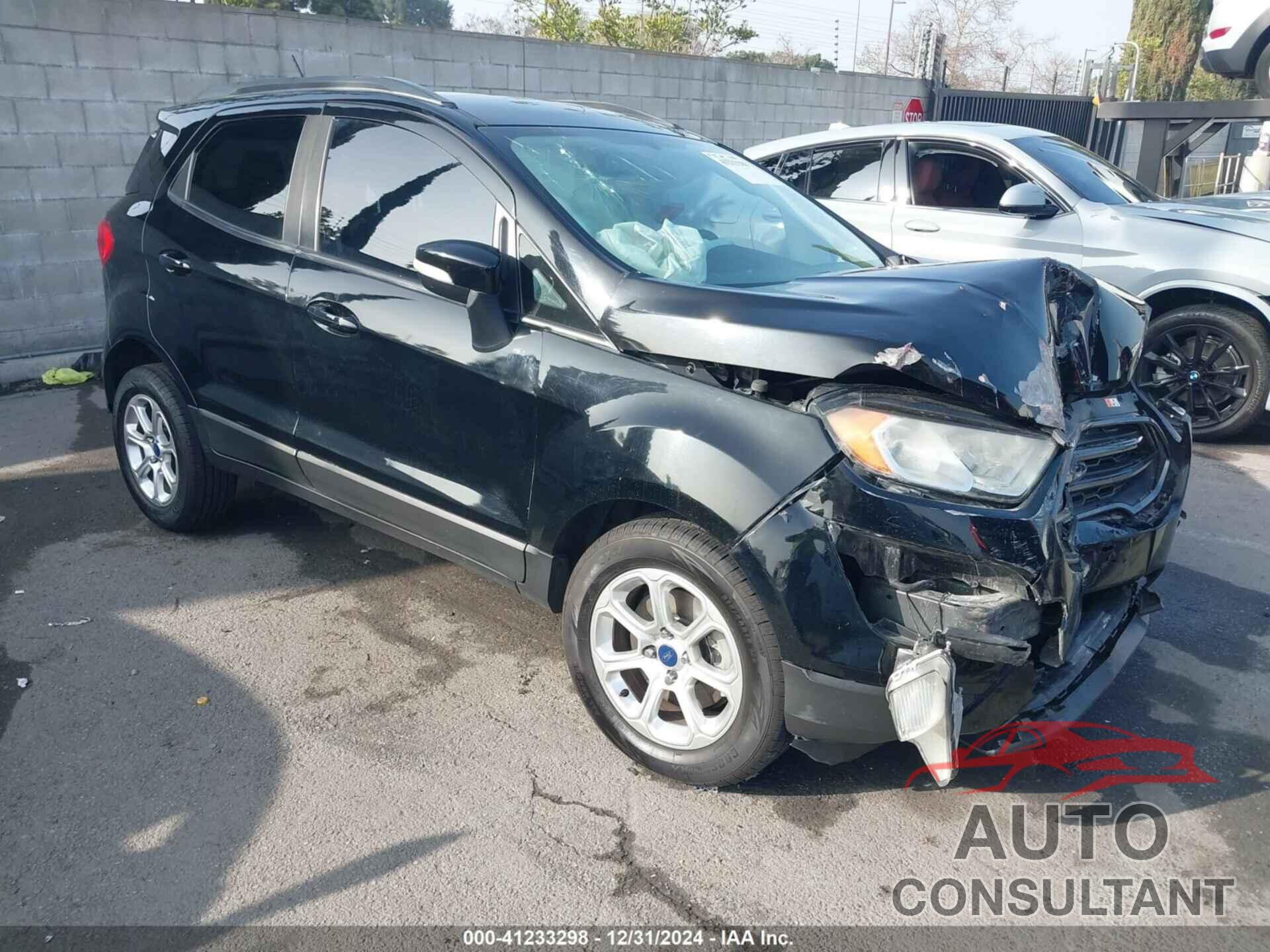 FORD ECOSPORT 2018 - MAJ3P1TE5JC175369