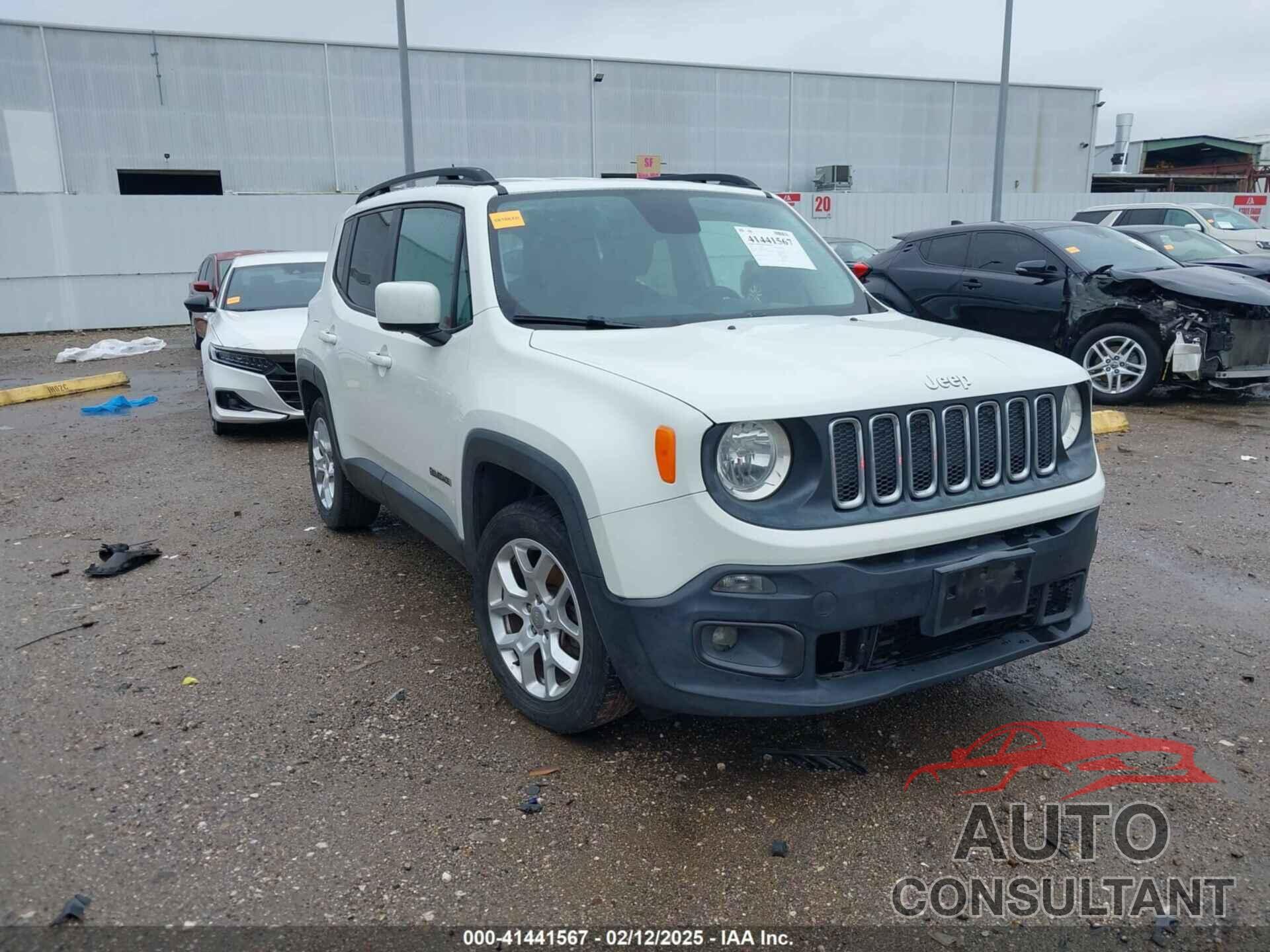 JEEP RENEGADE 2017 - ZACCJABB7HPF06154