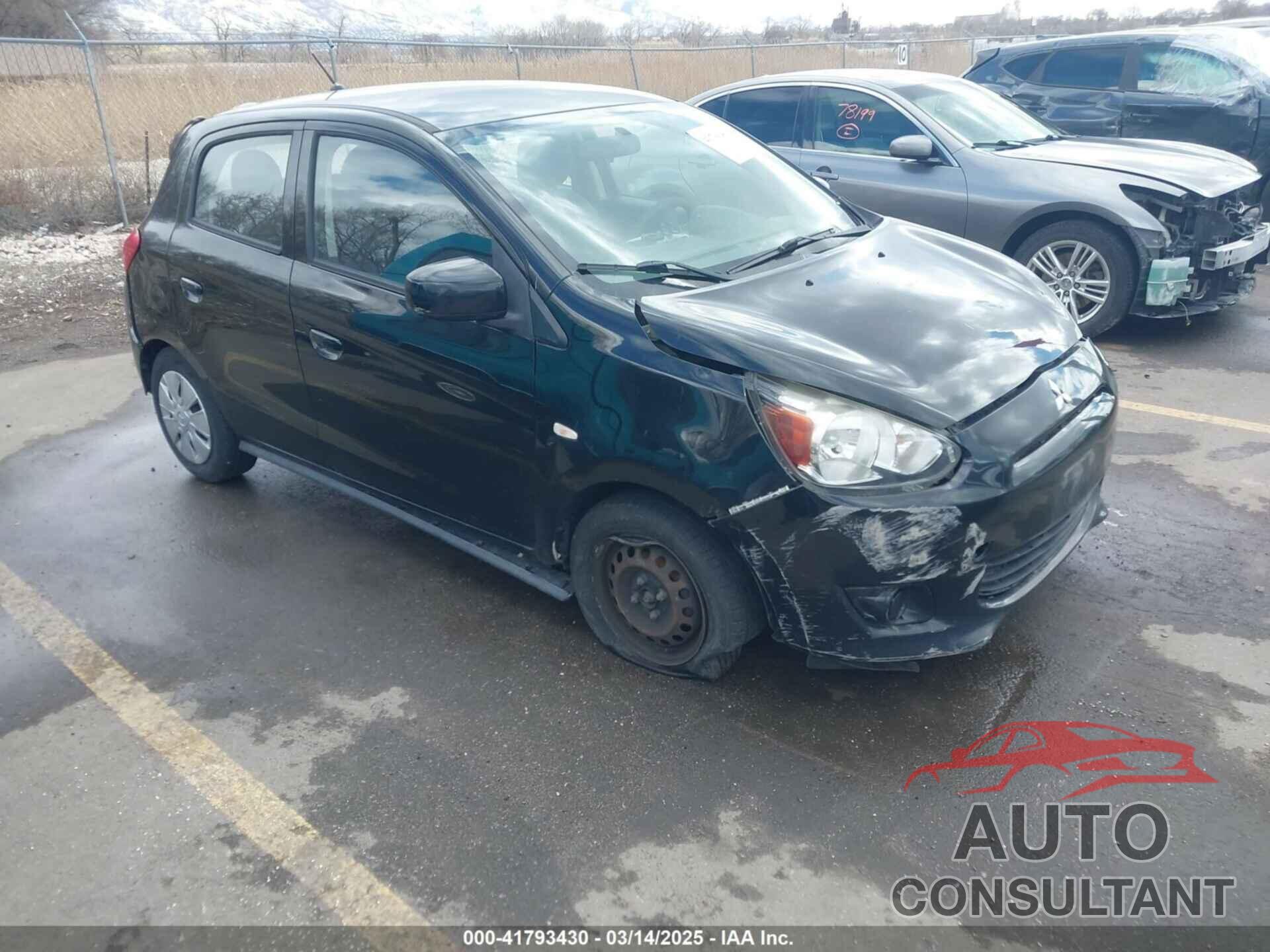 MITSUBISHI MIRAGE 2015 - ML32A3HJ1FH032621