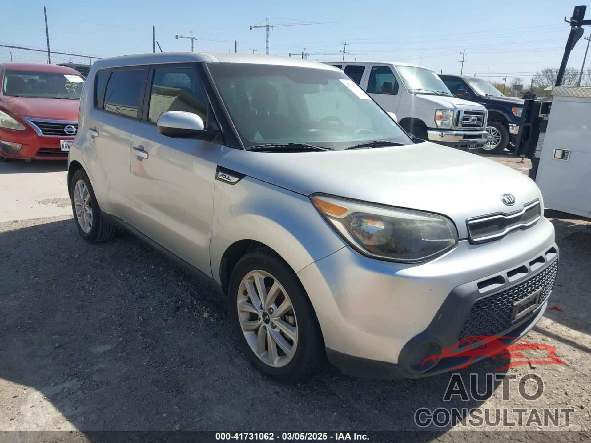 KIA SOUL 2017 - KNDJP3A55H7474332
