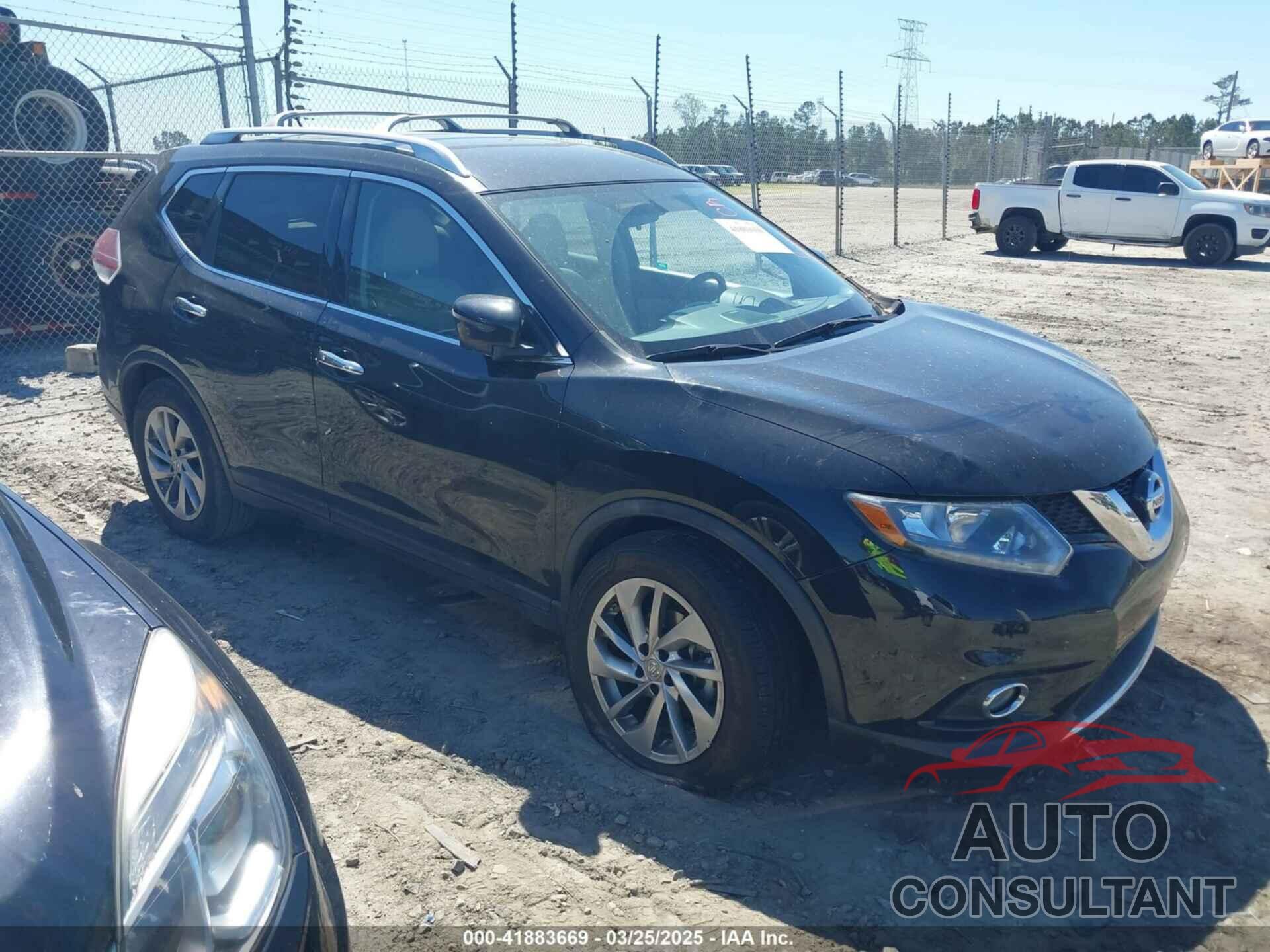 NISSAN ROGUE 2016 - KNMAT2MT0GP701389