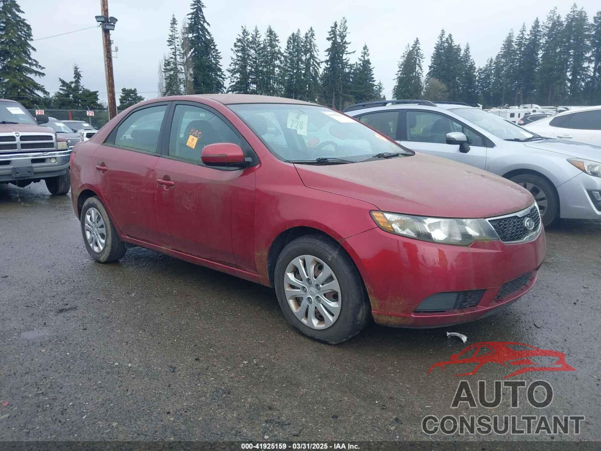 KIA FORTE 2011 - KNAFU4A24B5452963