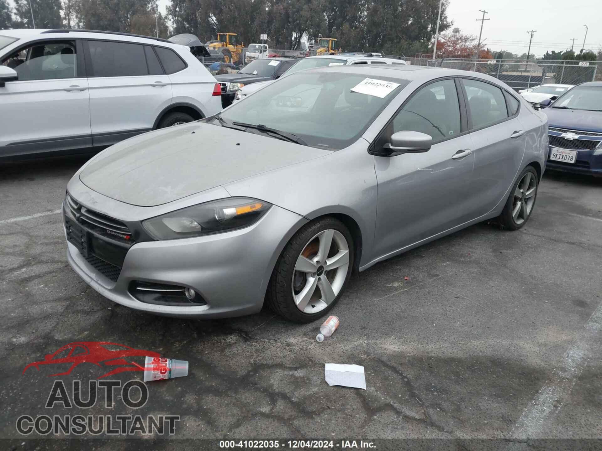 DODGE DART 2014 - 1C3CDFEB5ED702219