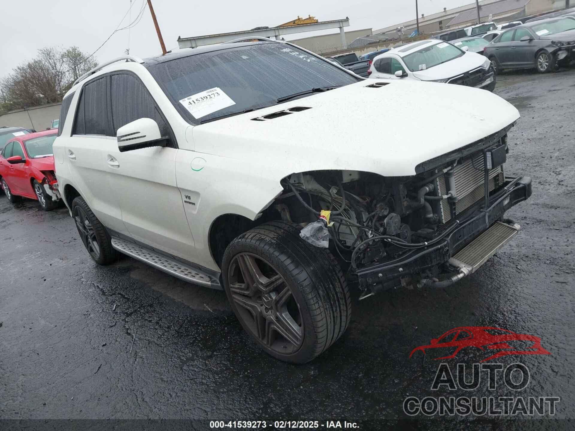 MERCEDES-BENZ ML 63 AMG 2014 - 4JGDA7EB8EA268356