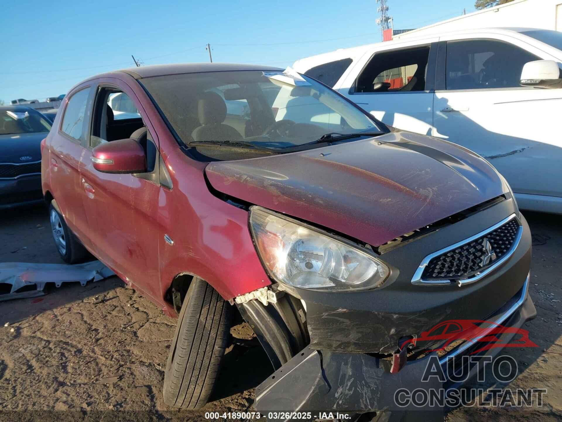MITSUBISHI MIRAGE 2017 - ML32A4HJ9HH008771