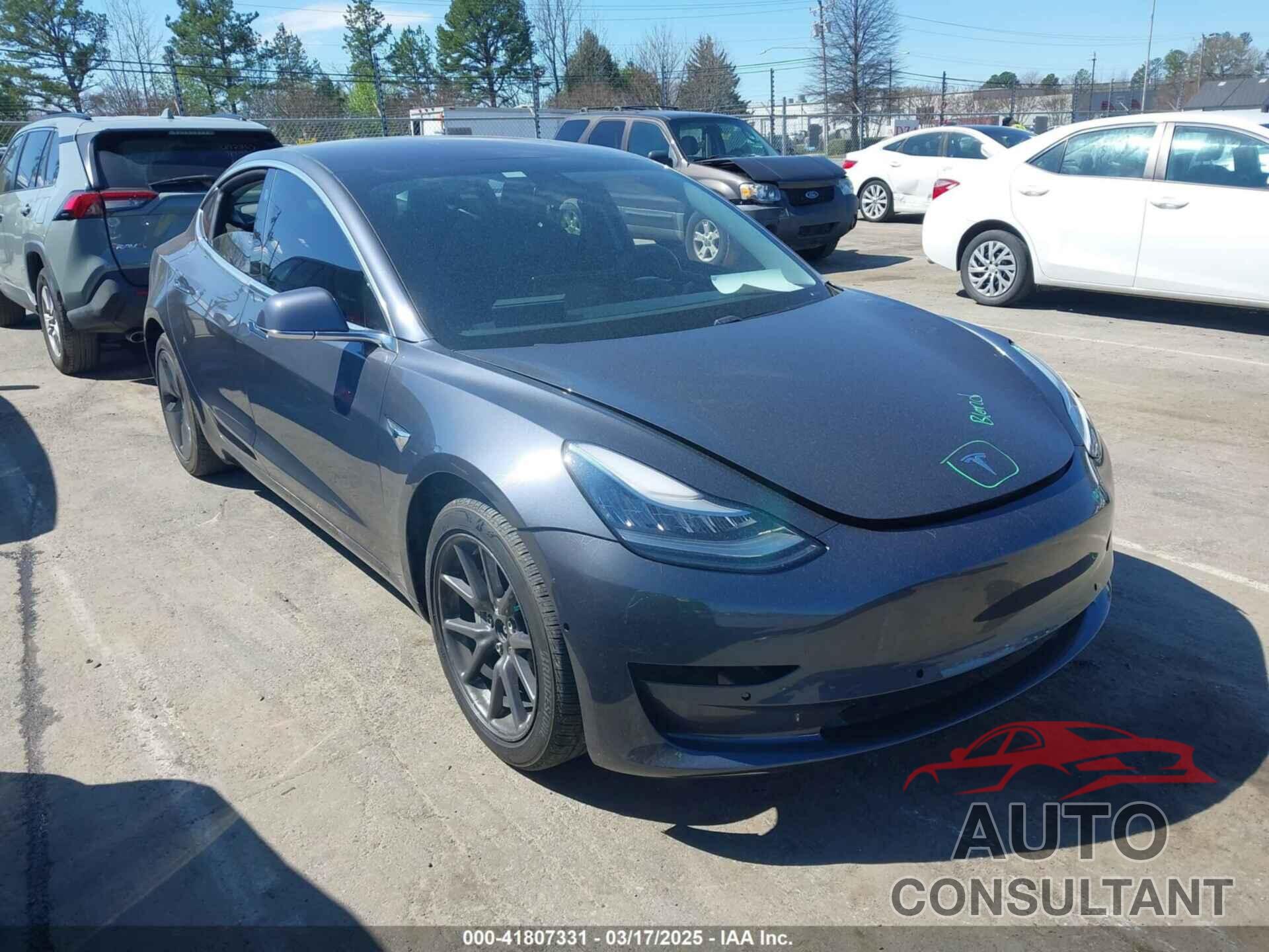 TESLA MODEL 3 2018 - 5YJ3E1EB5JF119146