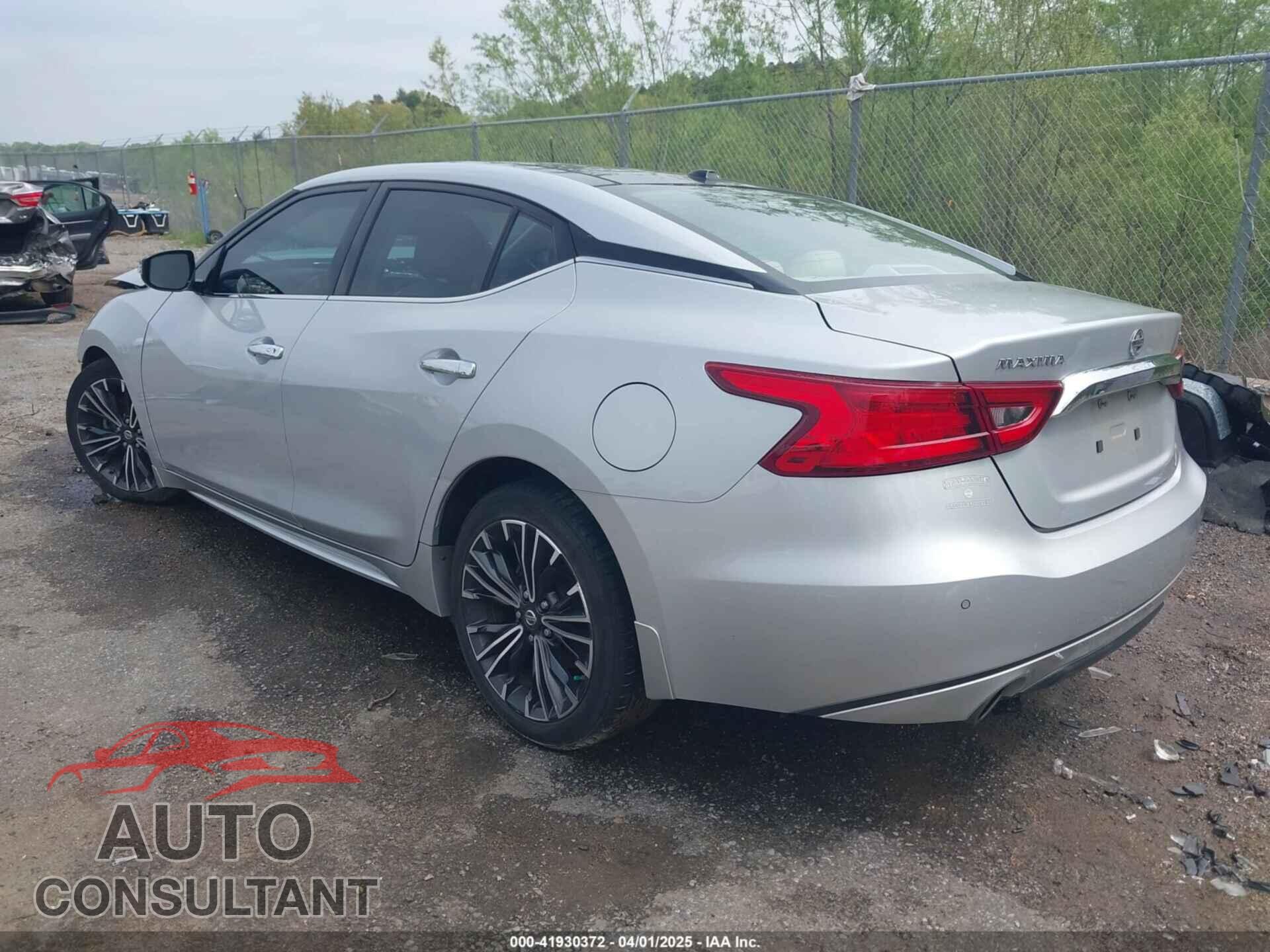 NISSAN MAXIMA 2016 - 1N4AA6AP1GC904065