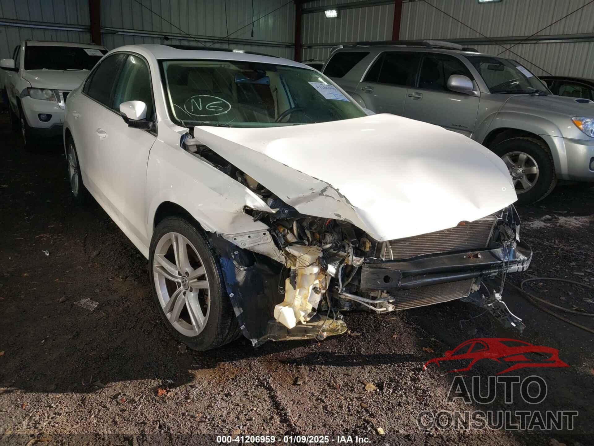 VOLKSWAGEN PASSAT 2013 - 1VWBM7A37DC121513