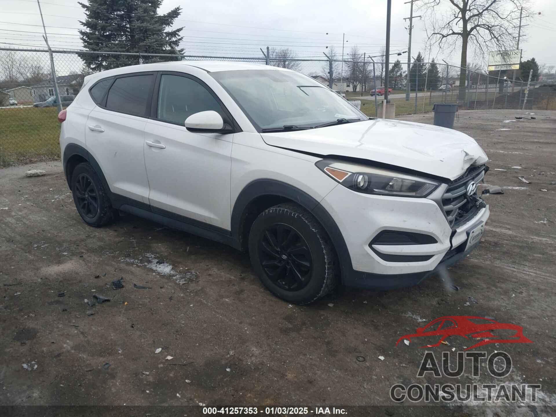 HYUNDAI TUCSON 2017 - KM8J23A49HU297707