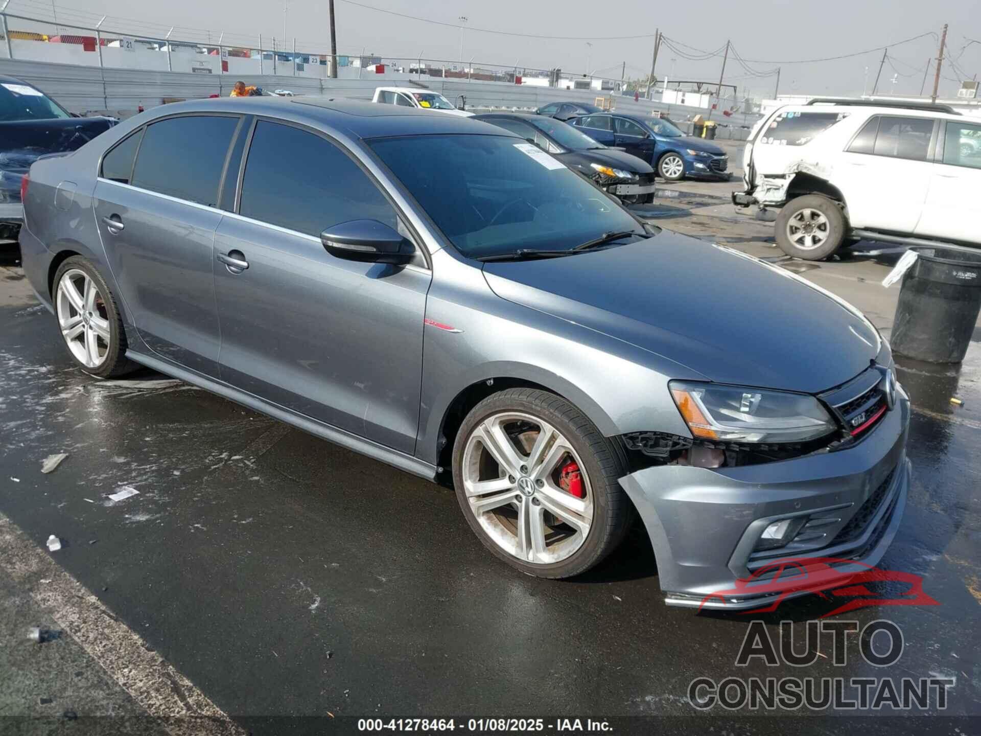 VOLKSWAGEN JETTA 2017 - 3VW4T7AJ8HM383877