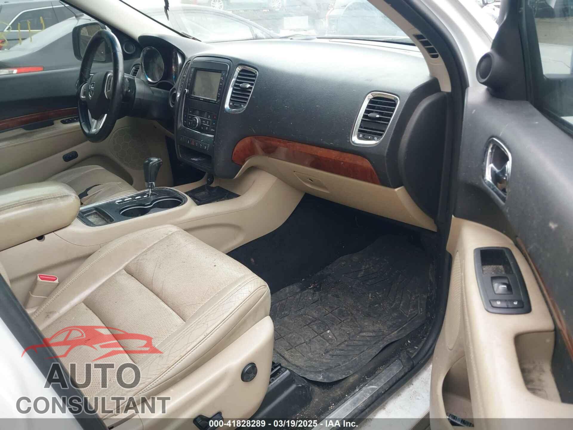 DODGE DURANGO 2013 - 1C4RDJEG7DC687196