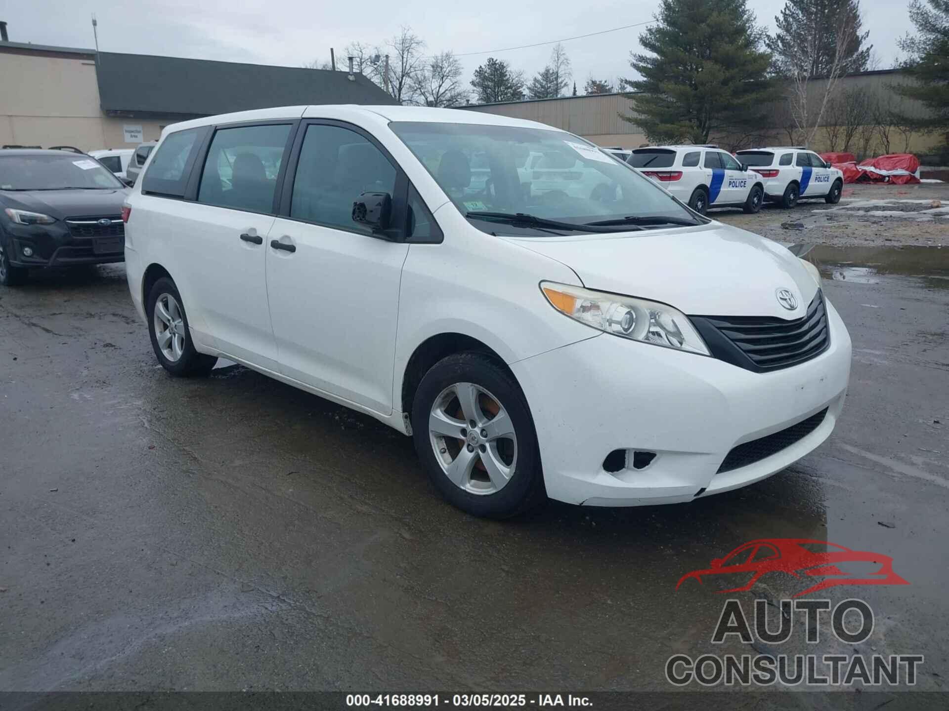 TOYOTA SIENNA 2015 - 5TDZK3DC4FS539976