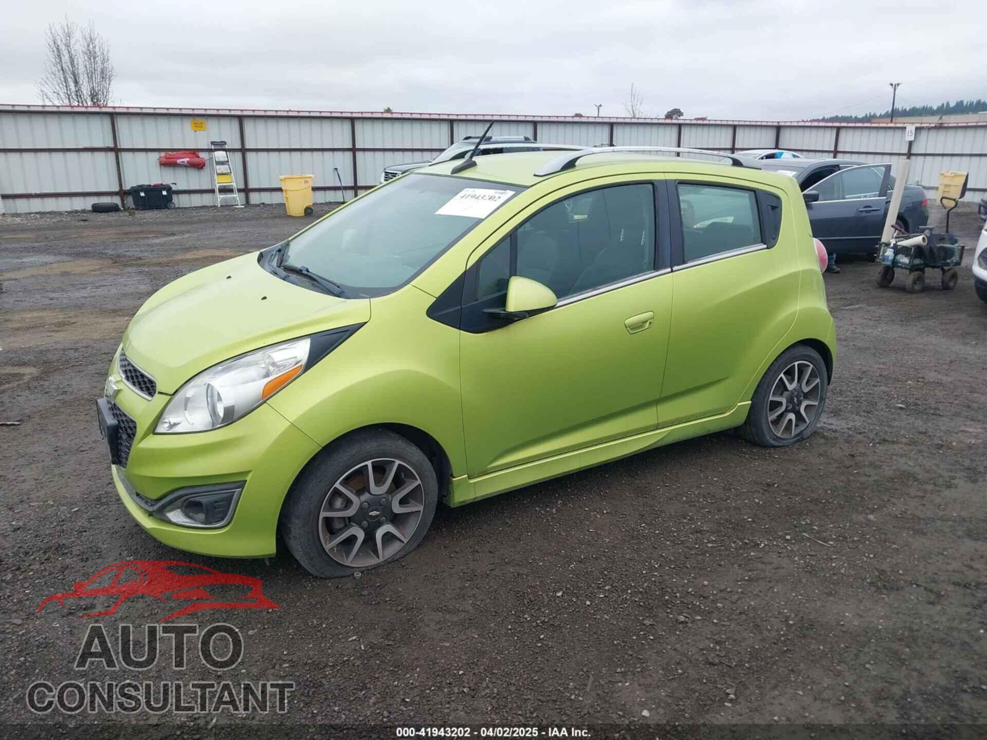 CHEVROLET SPARK 2013 - KL8CF6S94DC500976