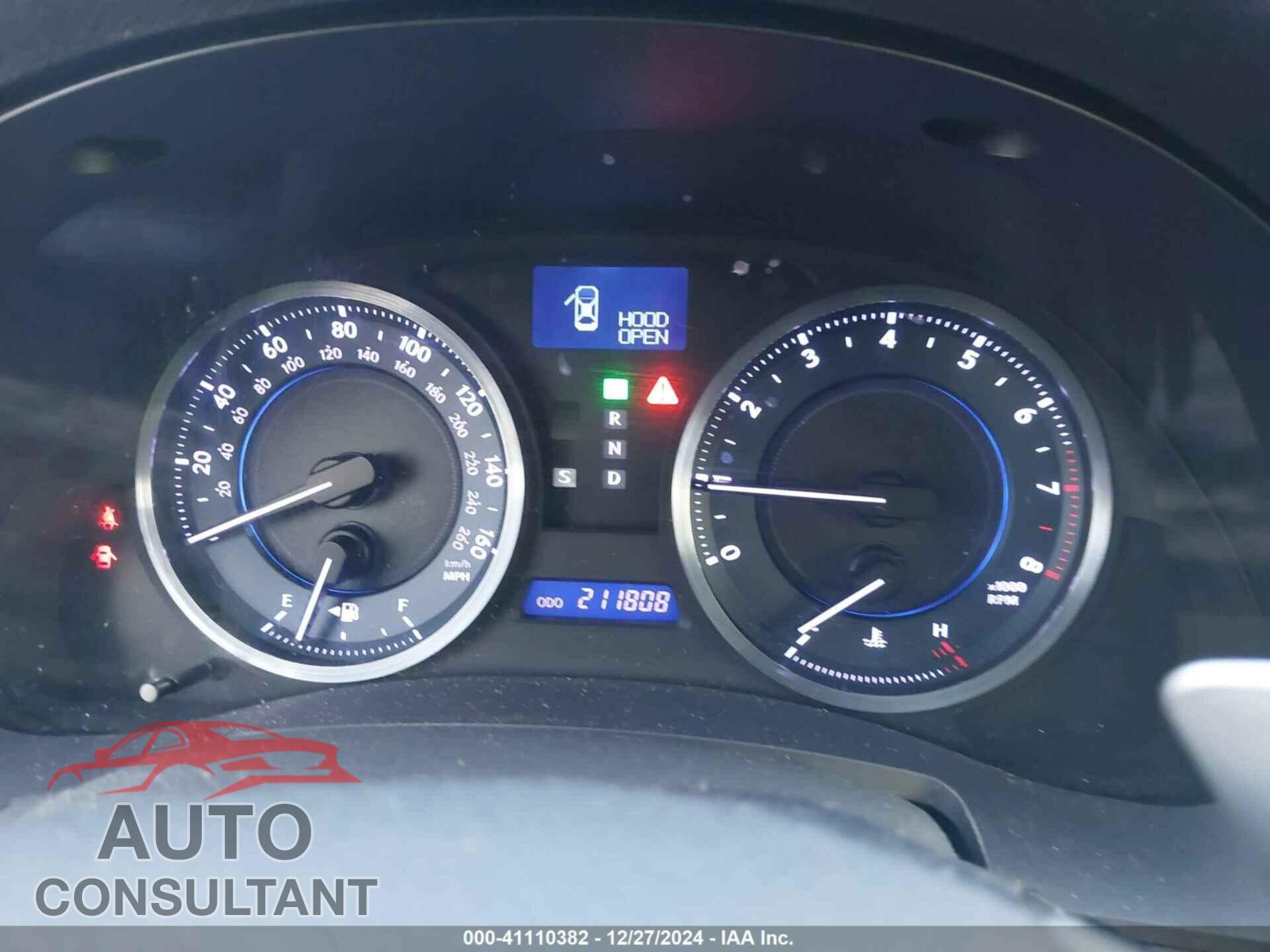 LEXUS IS 250 2011 - JTHCF5C21B5050948