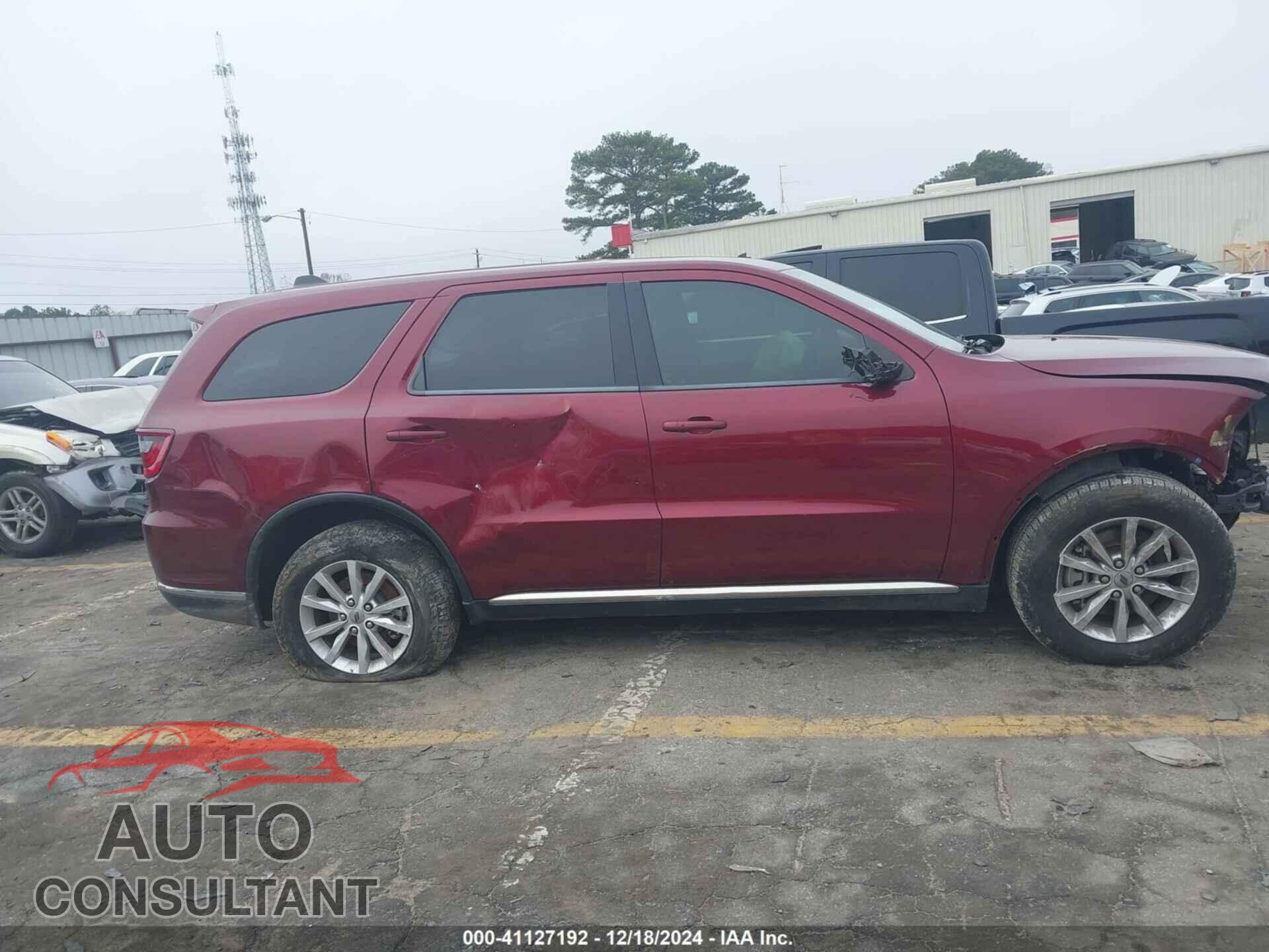 DODGE DURANGO 2021 - 1C4RDHAG7MC519783