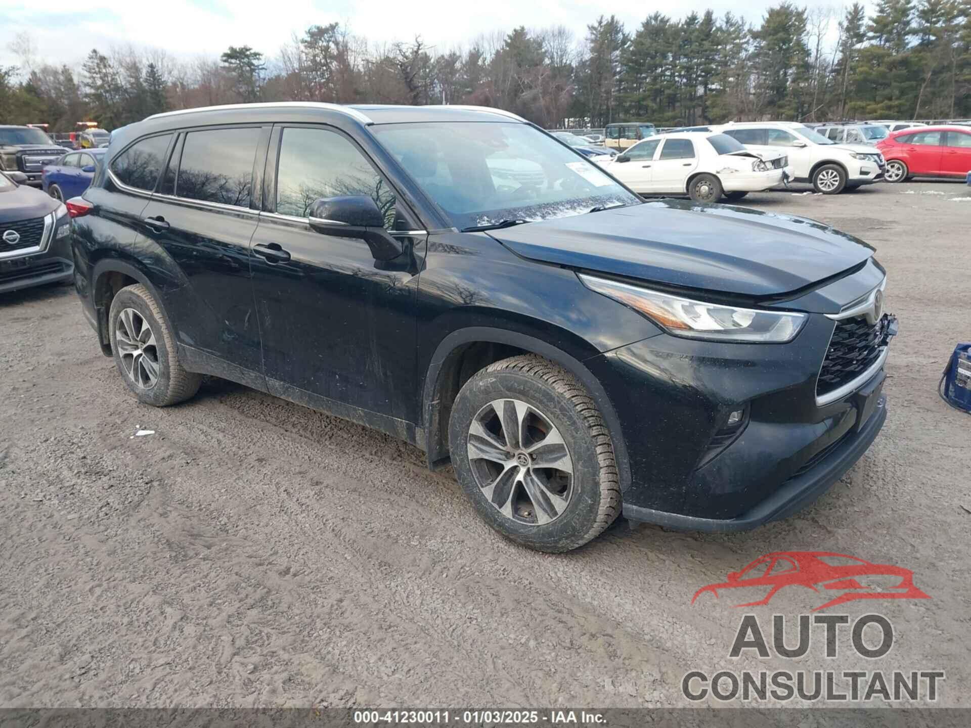 TOYOTA HIGHLANDER 2020 - 5TDHZRBH0LS506879