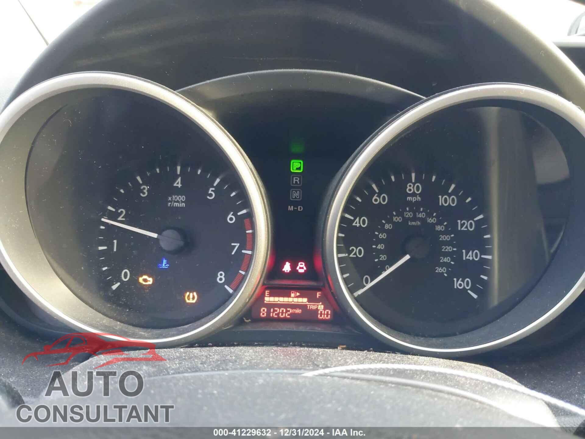 MAZDA MAZDA5 2012 - JM1CW2DLXC0140153