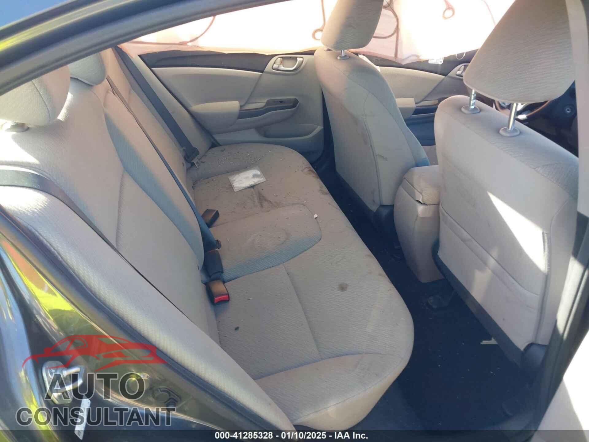 HONDA CIVIC 2013 - 2HGFB2F5XDH524455