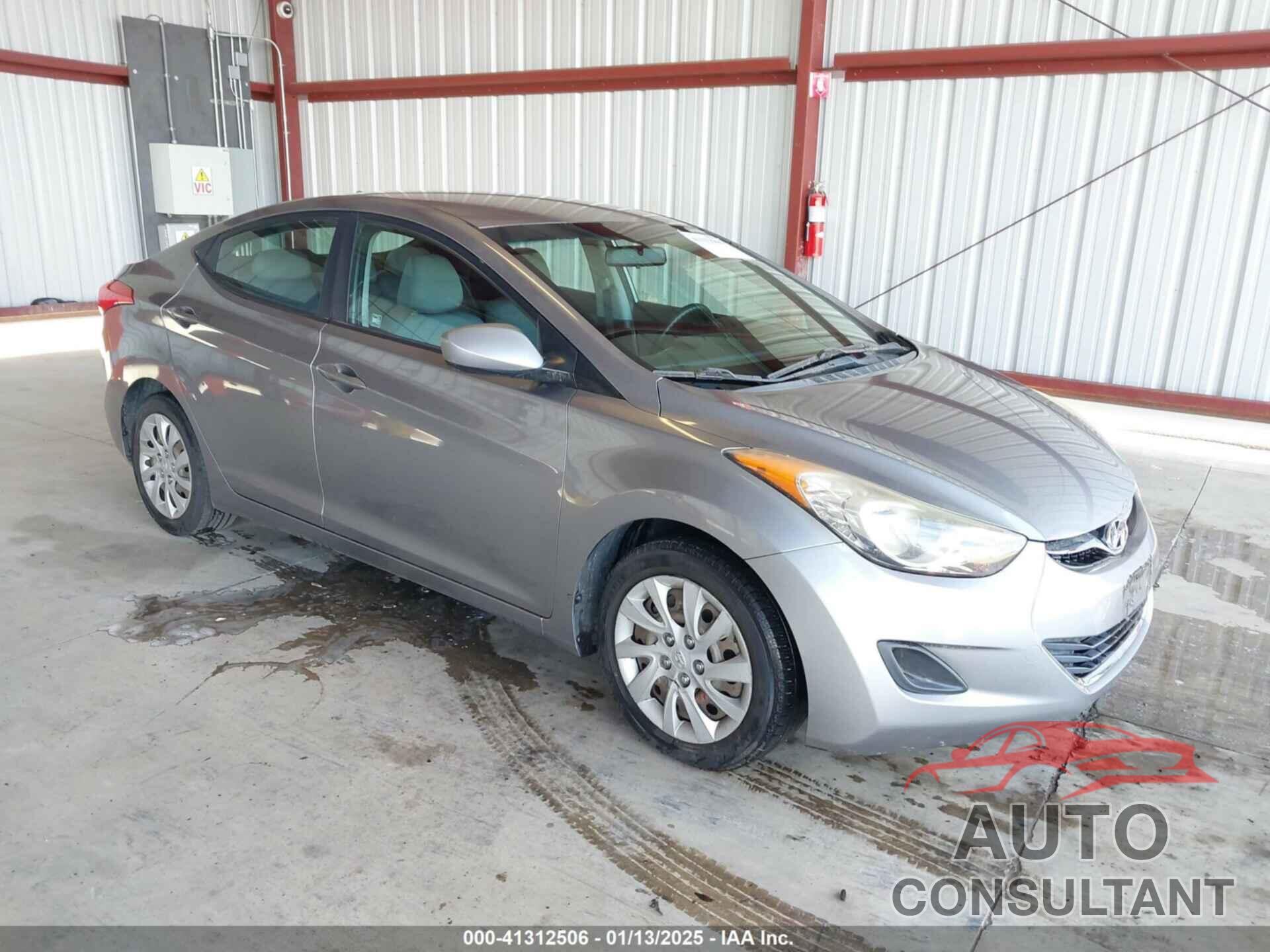 HYUNDAI ELANTRA 2012 - KMHDH4AE5CU235756