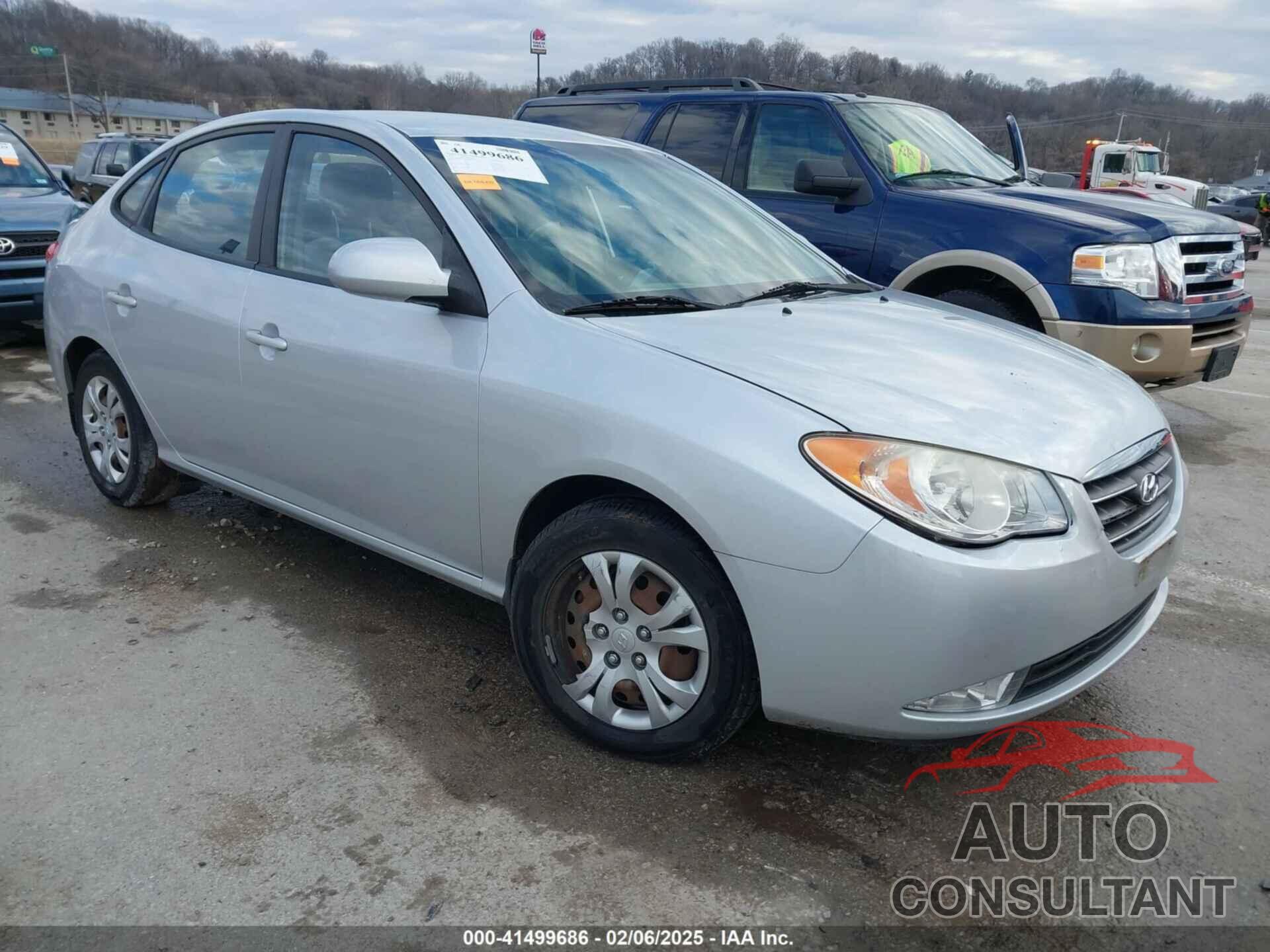 HYUNDAI ELANTRA 2009 - KMHDU46D59U767626