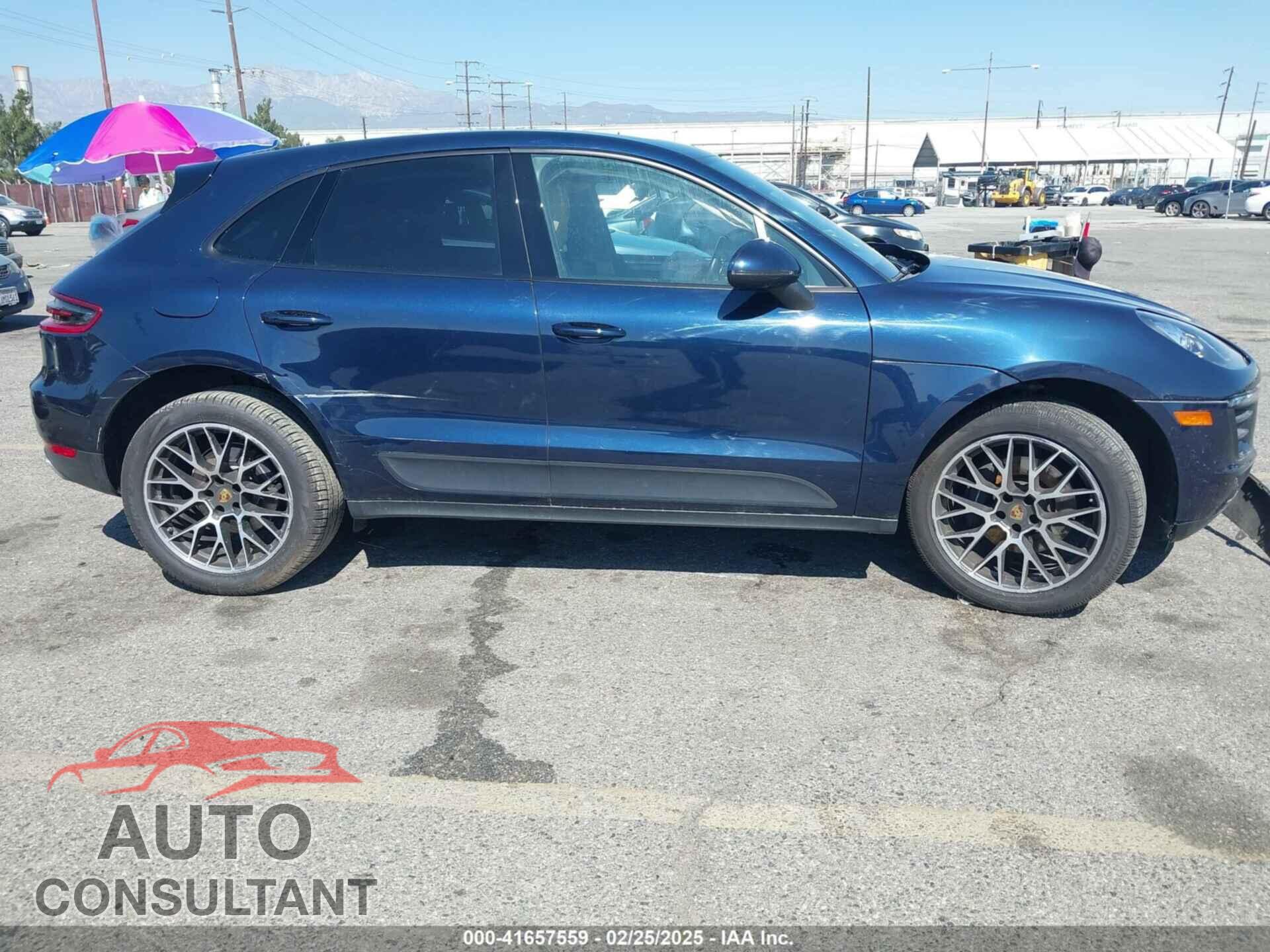 PORSCHE MACAN 2017 - WP1AA2A50HLB08294