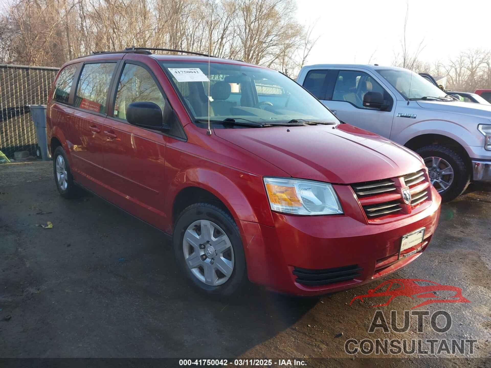 DODGE GRAND CARAVAN 2010 - 2D4RN4DE6AR107814