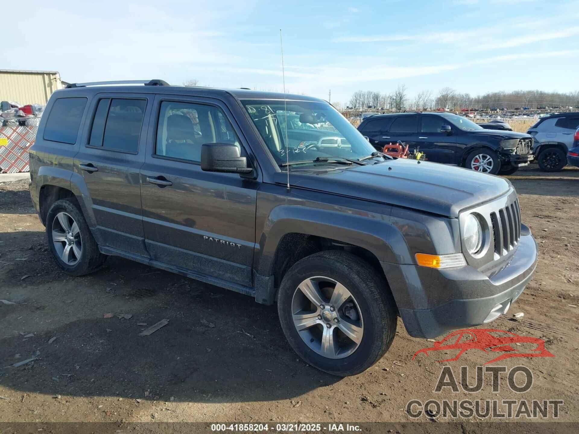 JEEP PATRIOT 2017 - 1C4NJRFB4HD154960