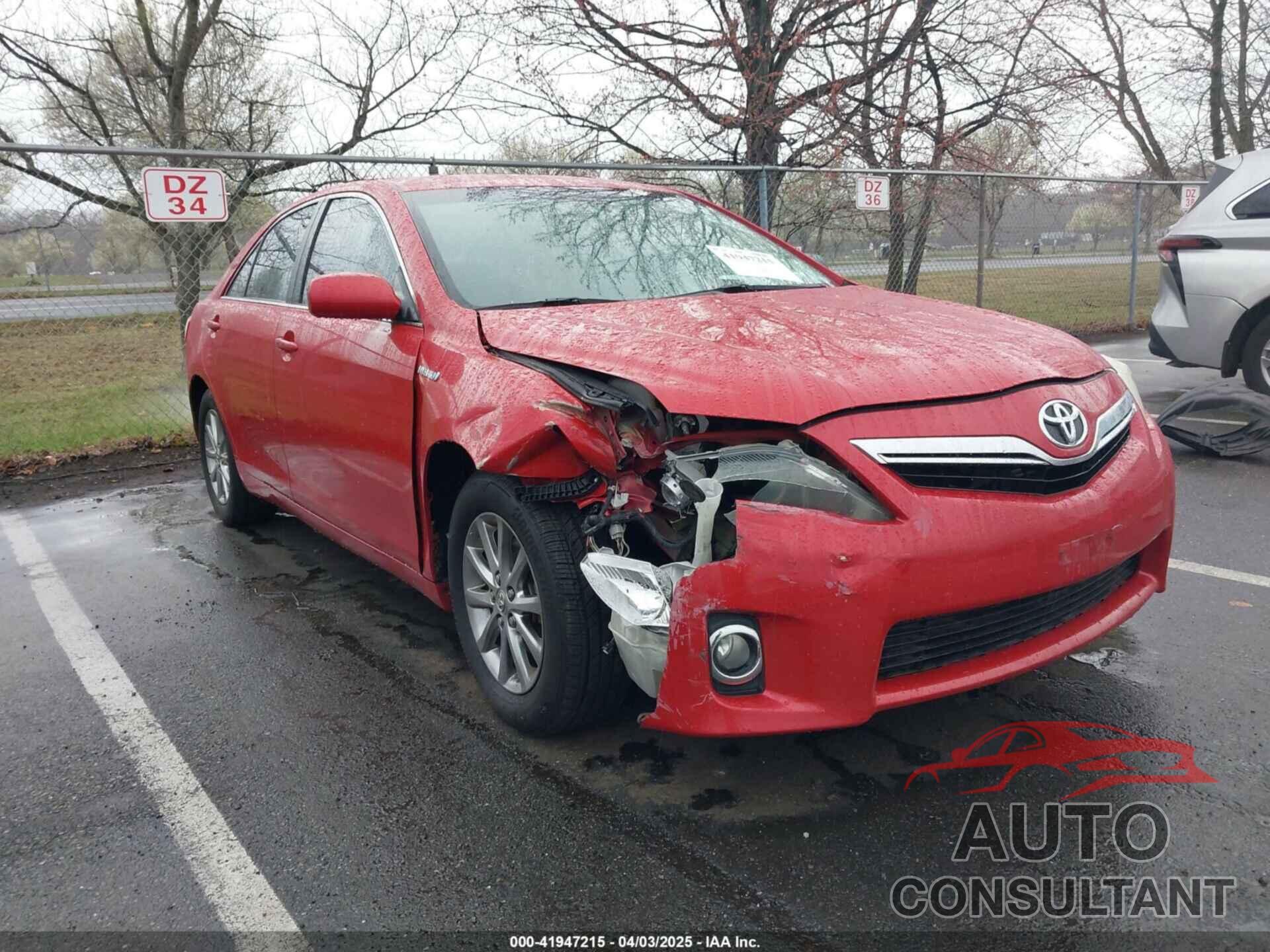 TOYOTA CAMRY HYBRID 2011 - 4T1BB3EK8BU133515