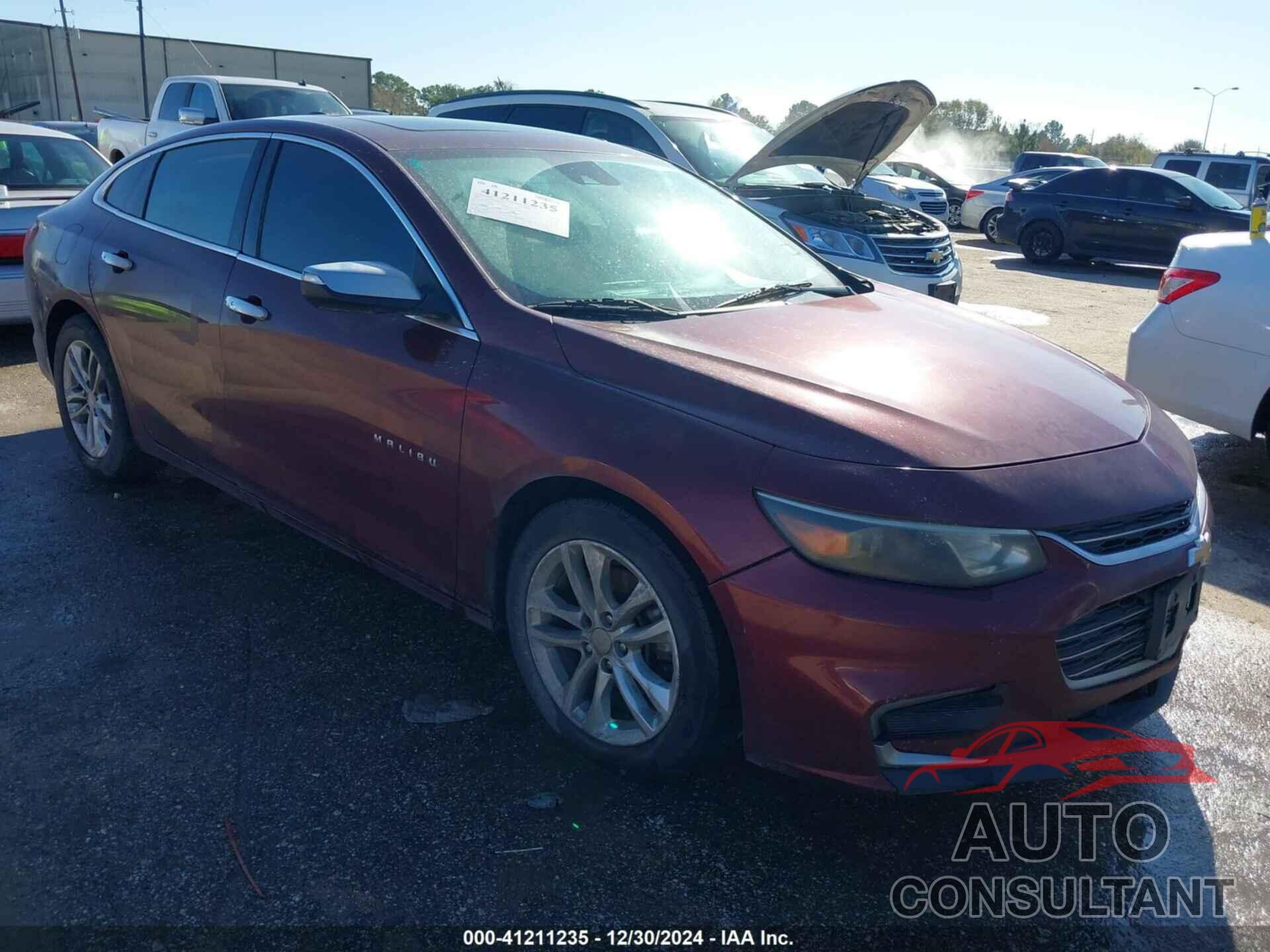 CHEVROLET MALIBU 2016 - 1G1ZE5ST7GF229790